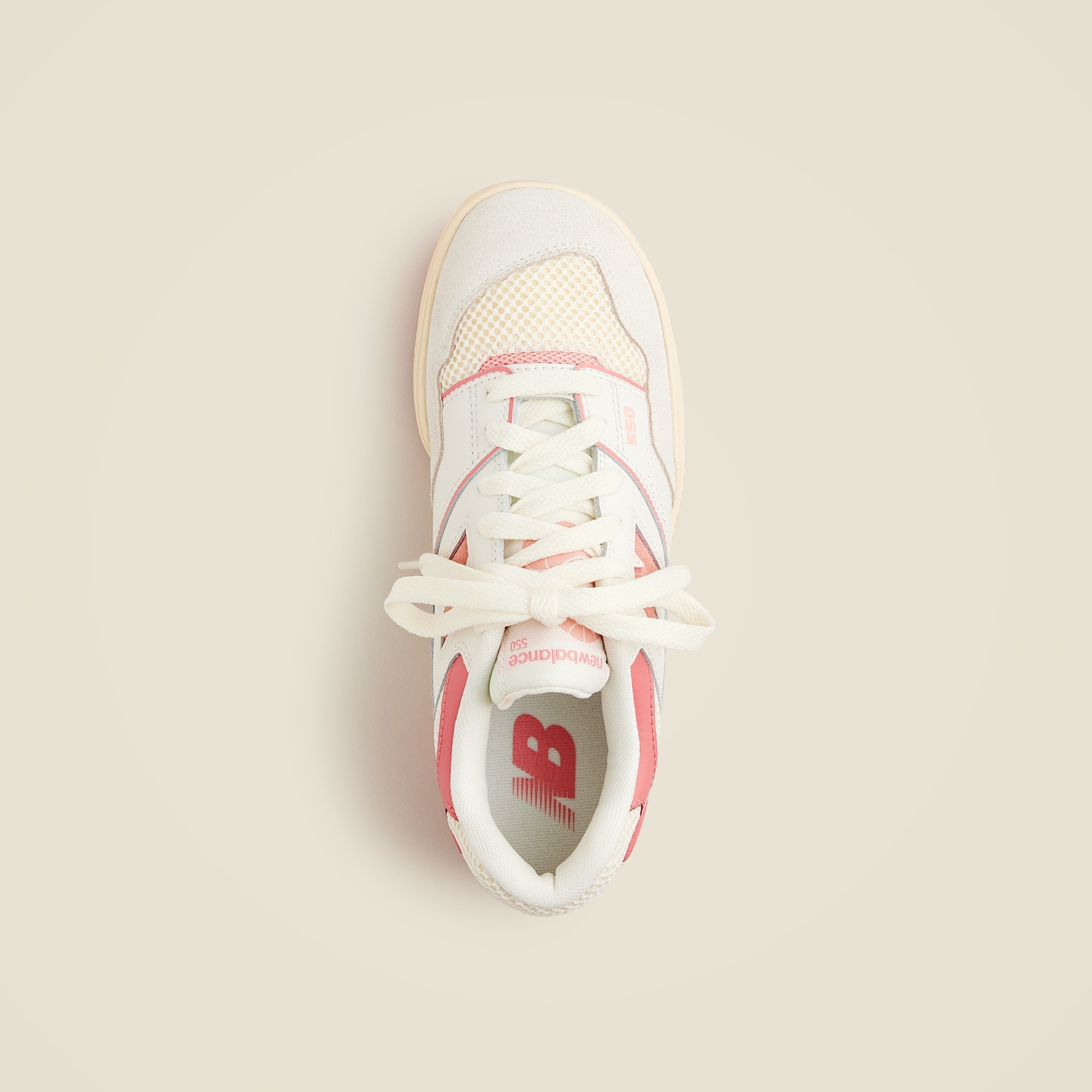 J.Crew New Balance 550 Kids Sneakers For Girls