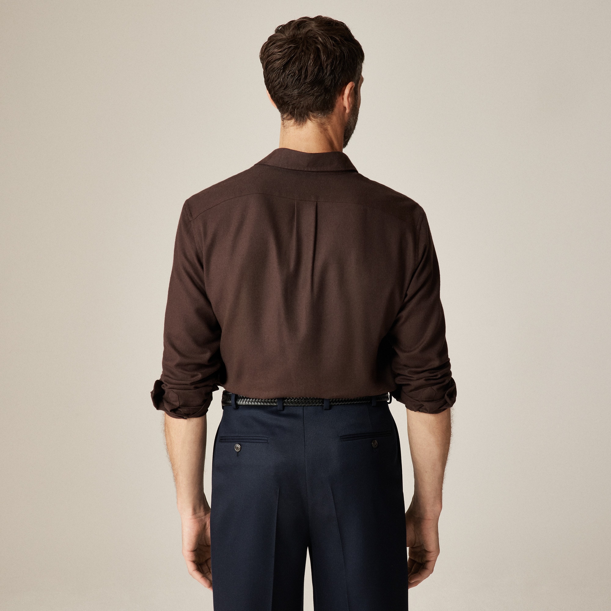 Cotton-cashmere blend shirt