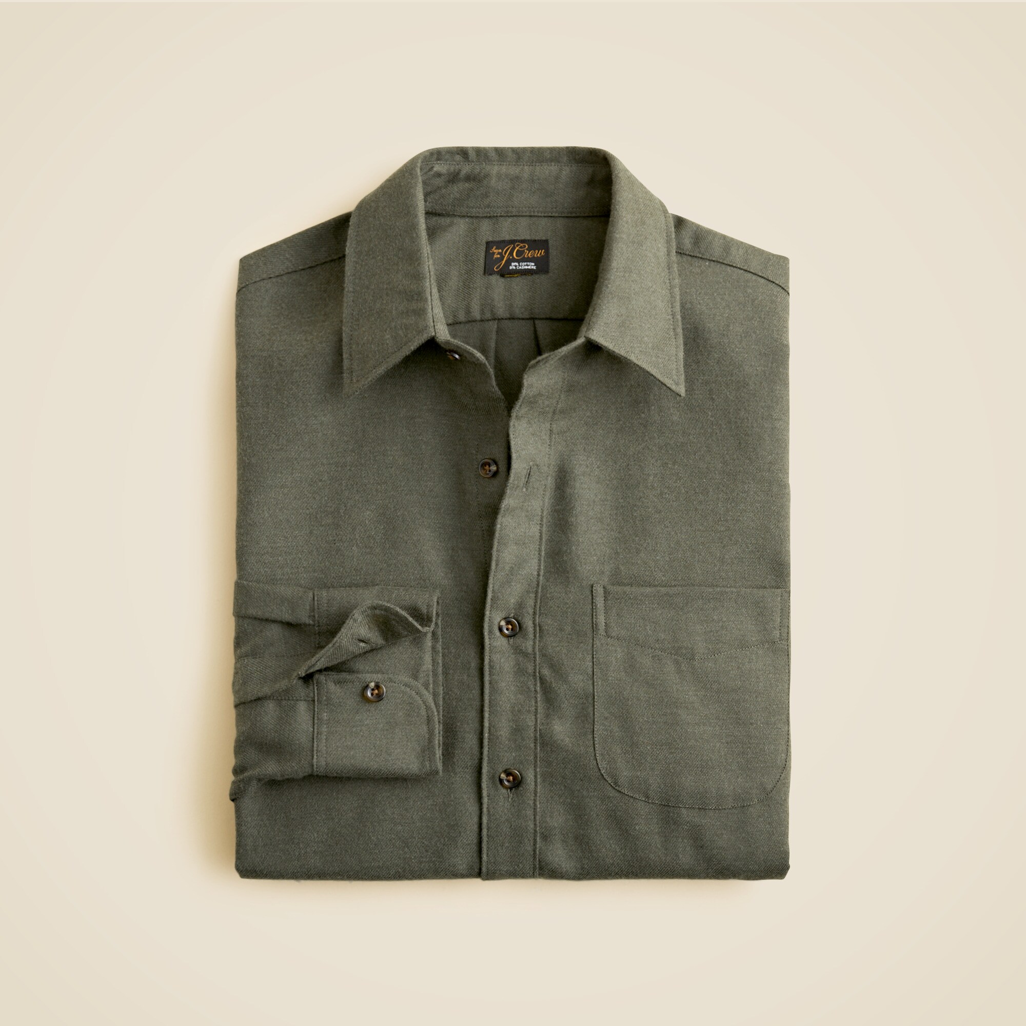  Cotton-cashmere blend shirt