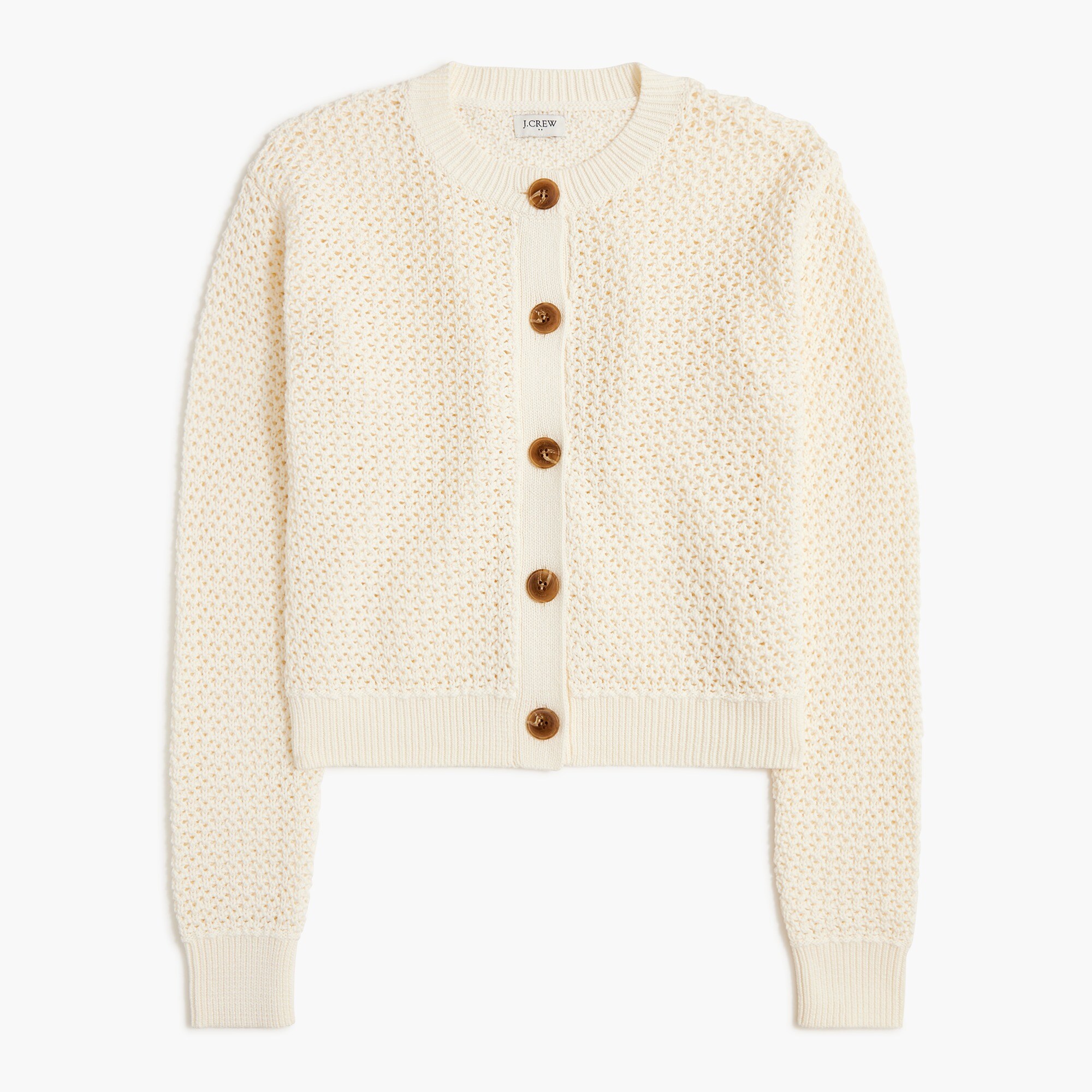 Crochet cardigan sweater