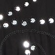 Maryam Nassir Zadeh X J.Crew sheer embellished top in chiffon BLACK j.crew: maryam nassir zadeh x j.crew sheer embellished top in chiffon for women