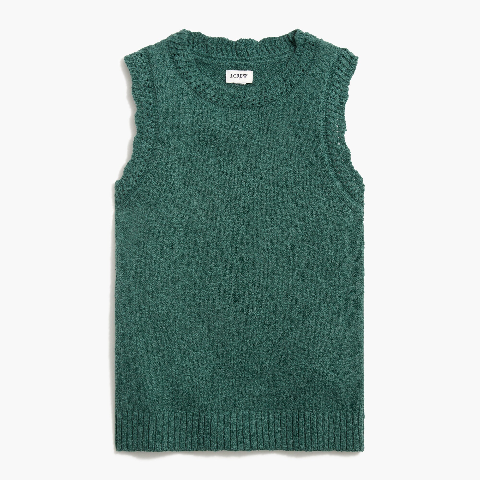 Slub sweater-tank
