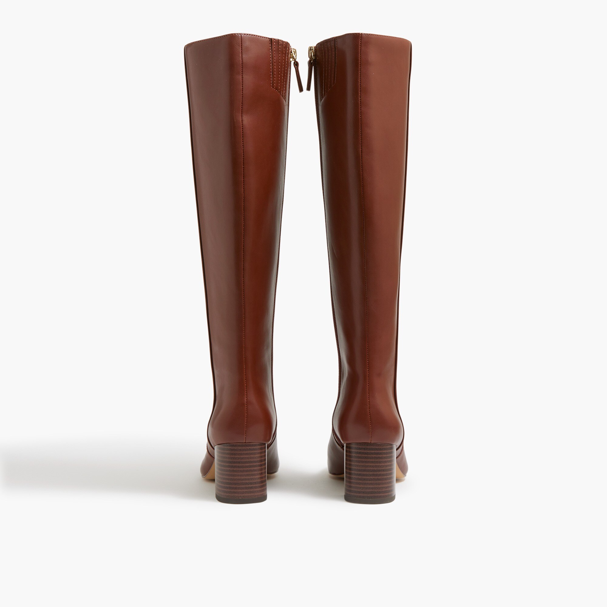 Knee-high heeled boots