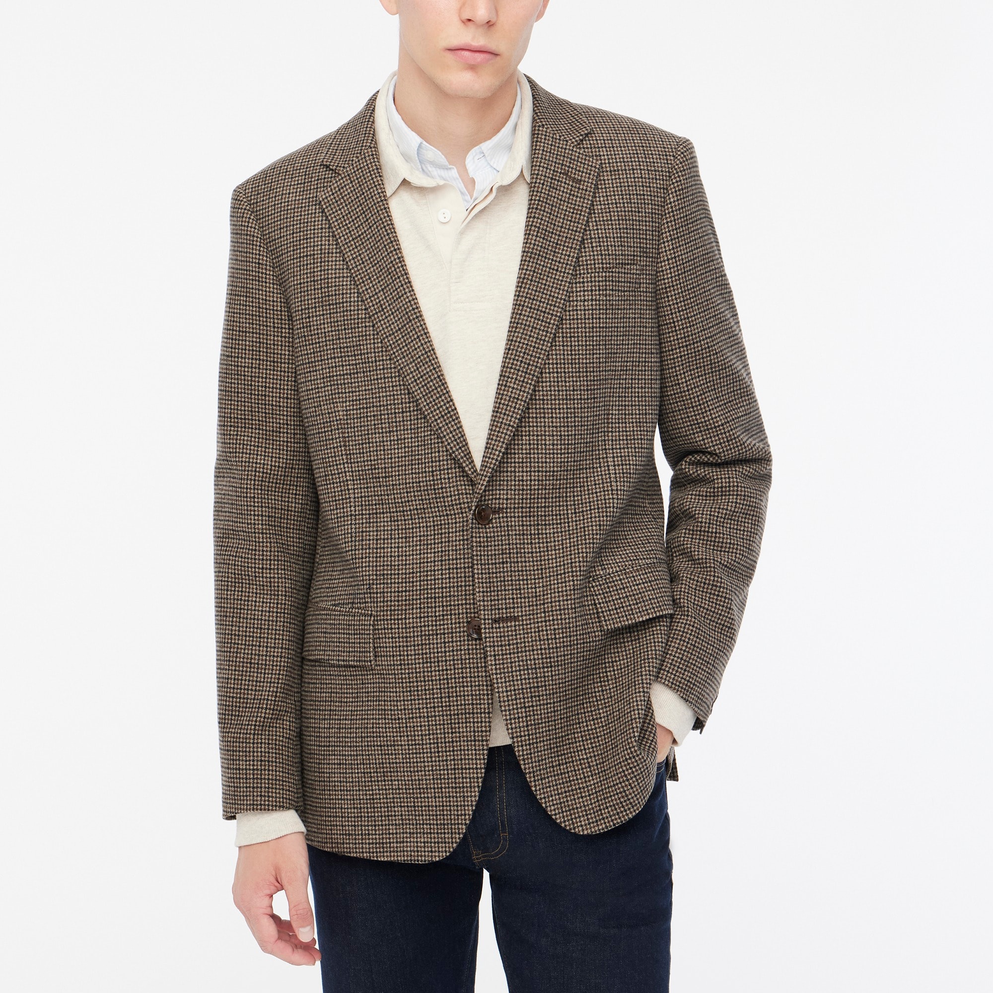 Slim-fit Thompson wool-blend blazer
