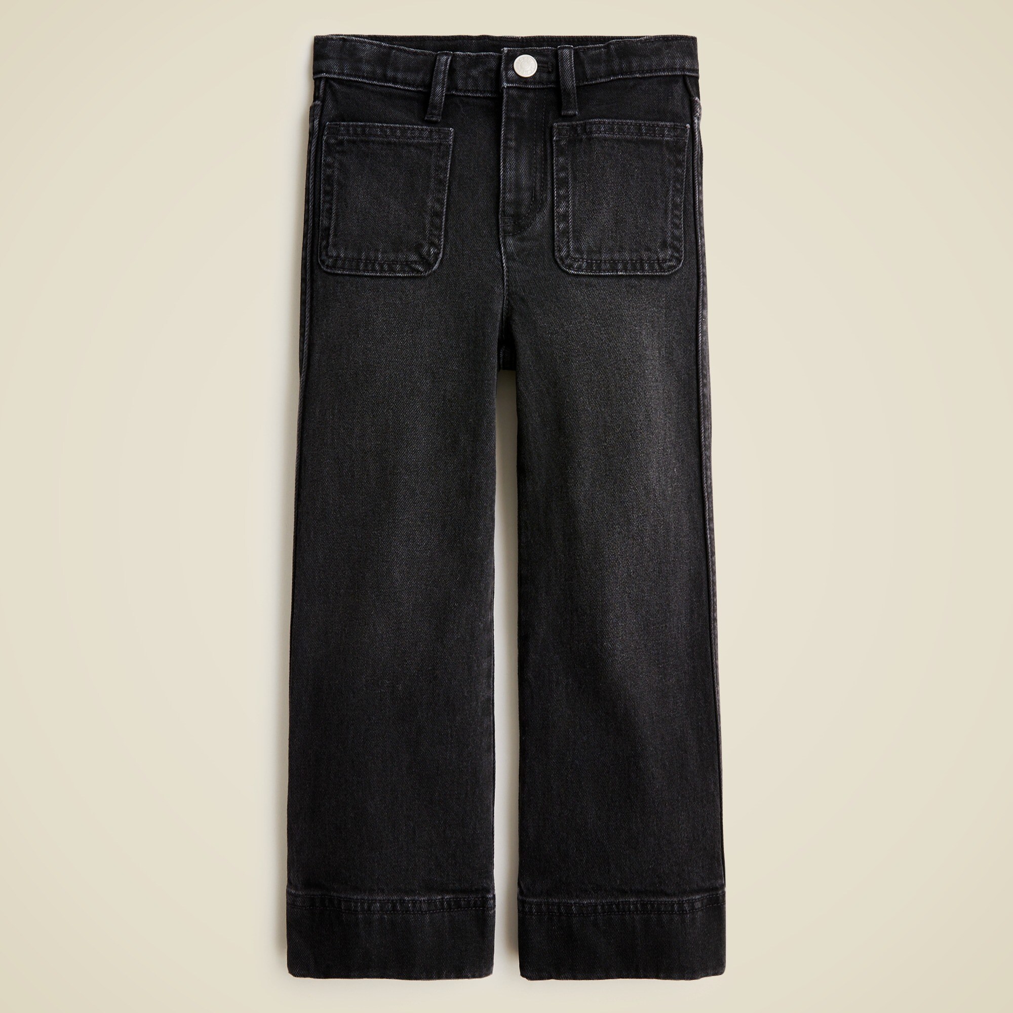 girls Girls' Sailor stretch denim trouser in Everdeen wash