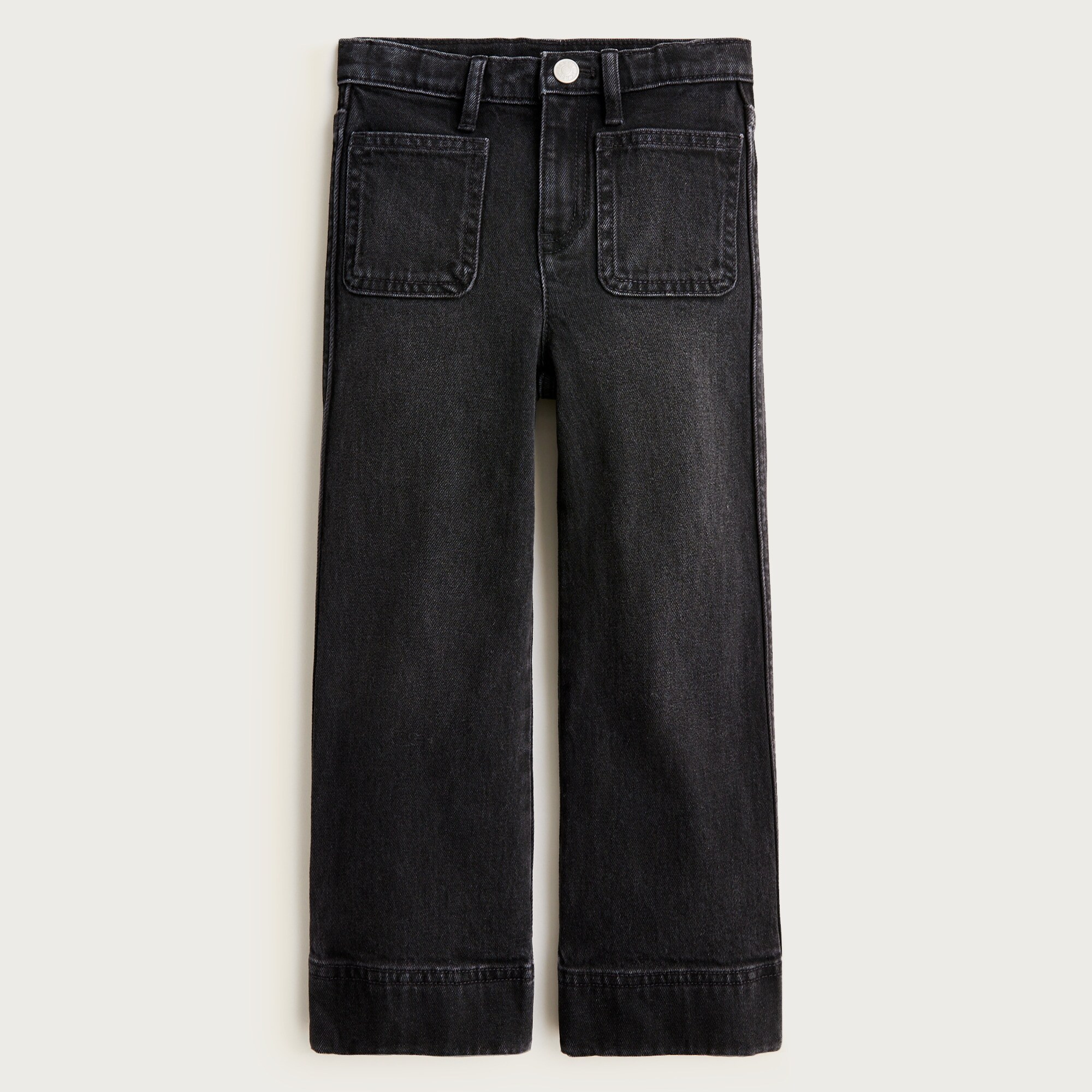 Girls' Sailor stretch denim trouser in Everdeen wash