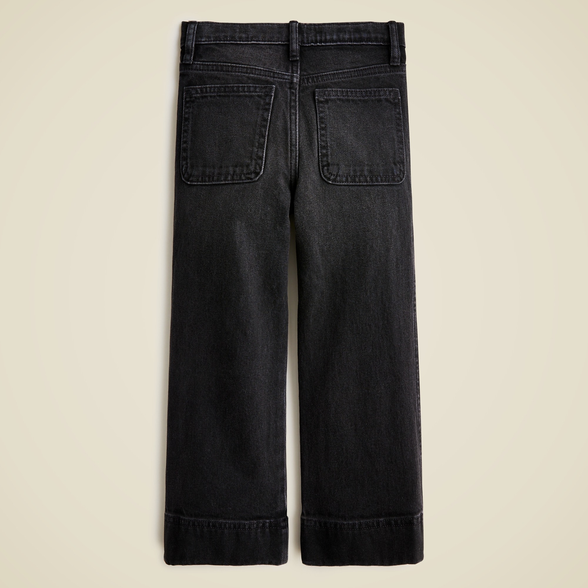 Girls' Sailor stretch denim trouser in Everdeen wash
