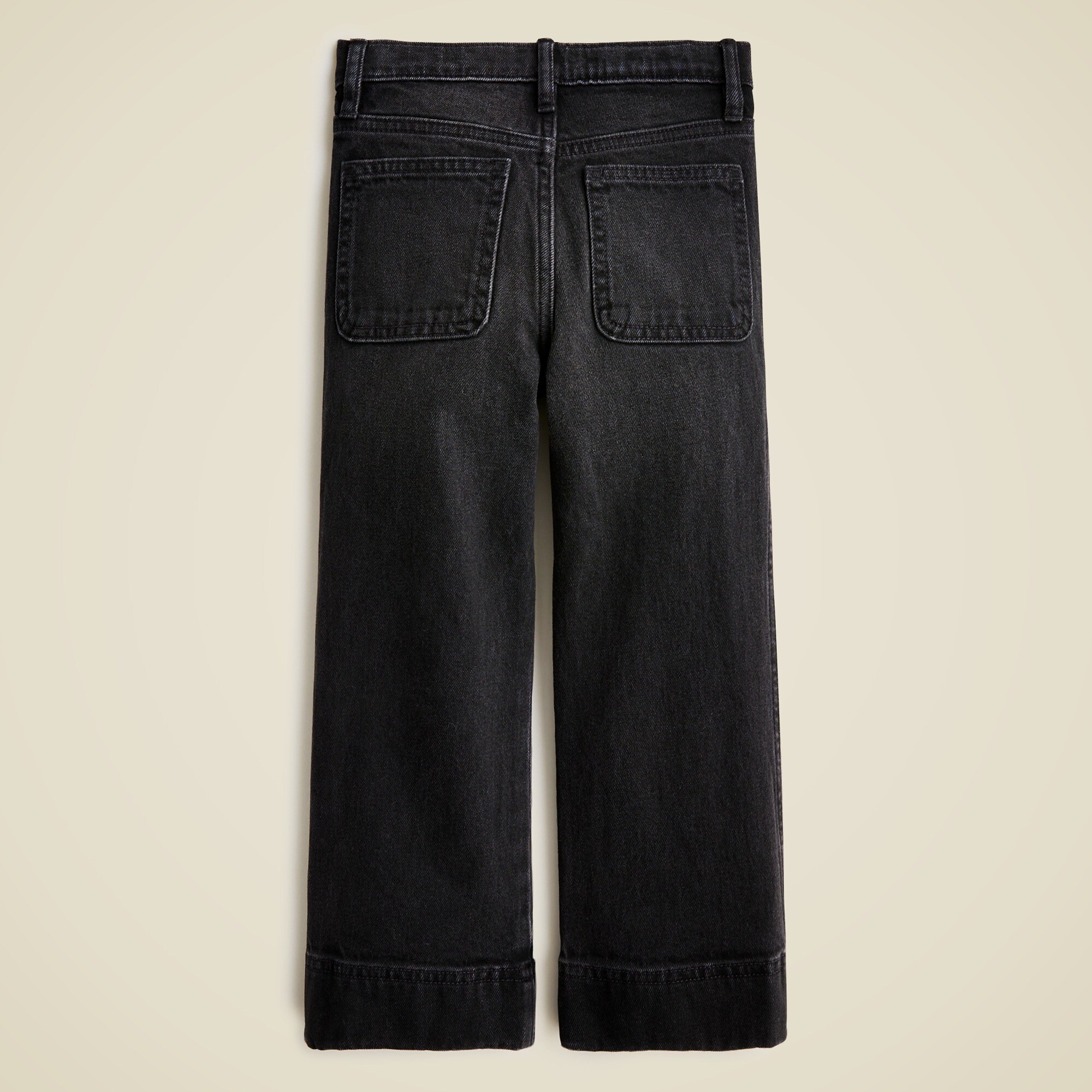 Girls' sailor stretch denim trouser in Everdeen wash