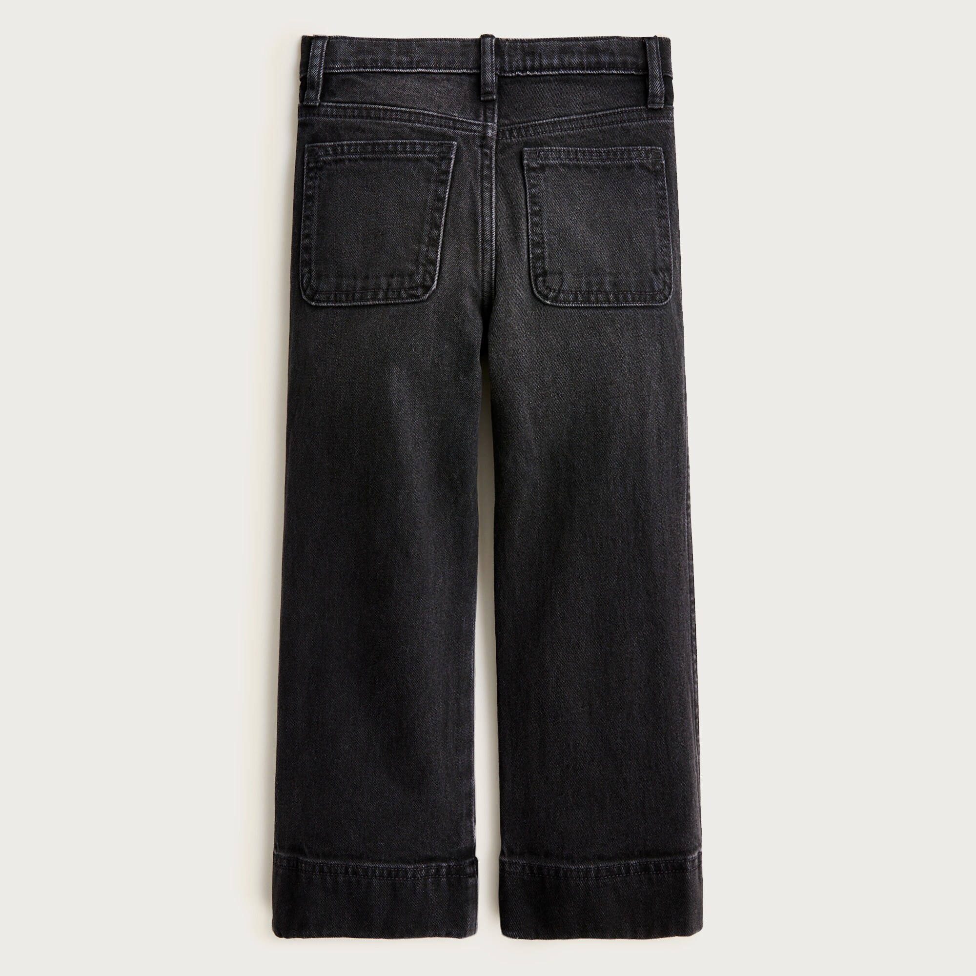 Girls' Sailor stretch denim trouser in Everdeen wash