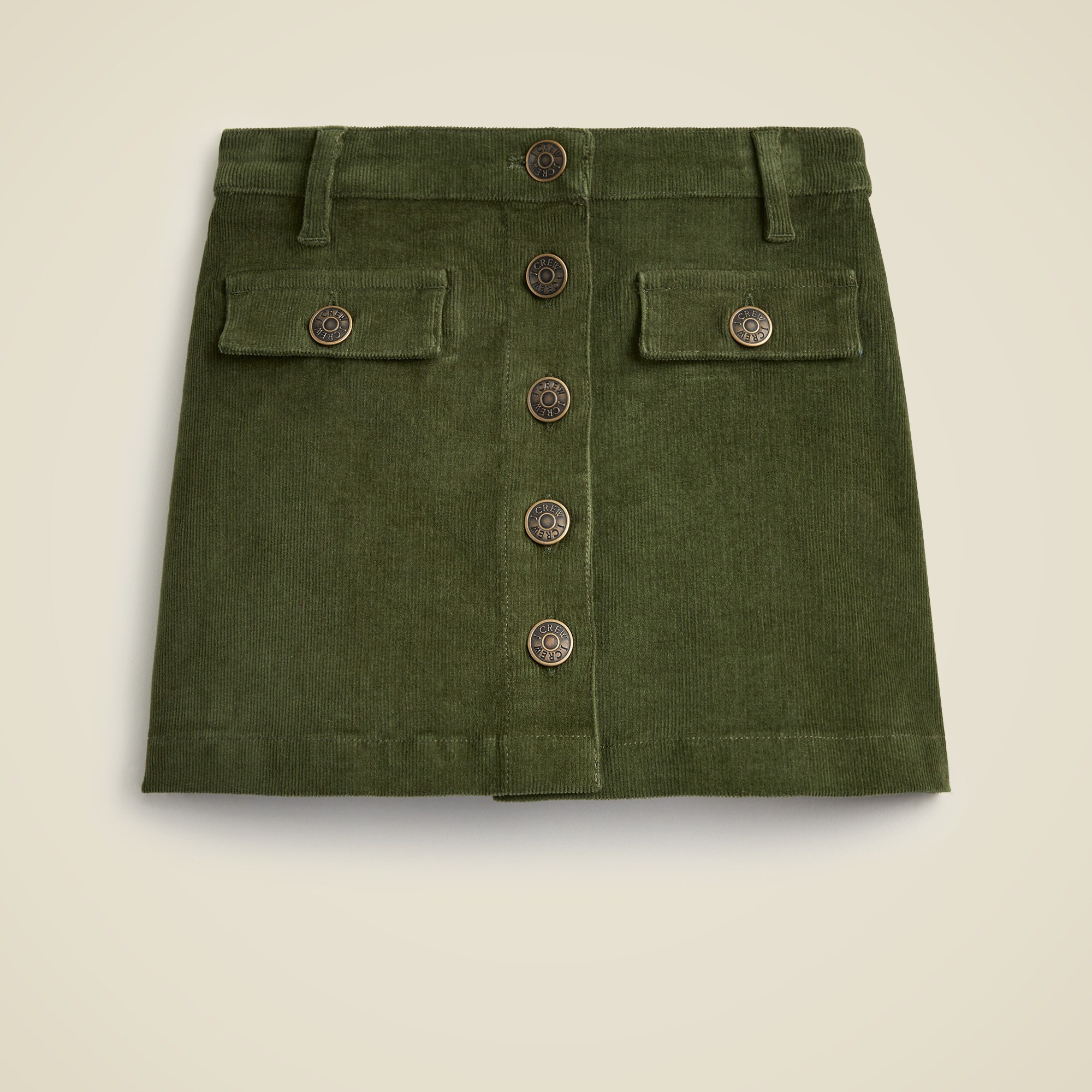 Corduroy skirt for toddlers clearance