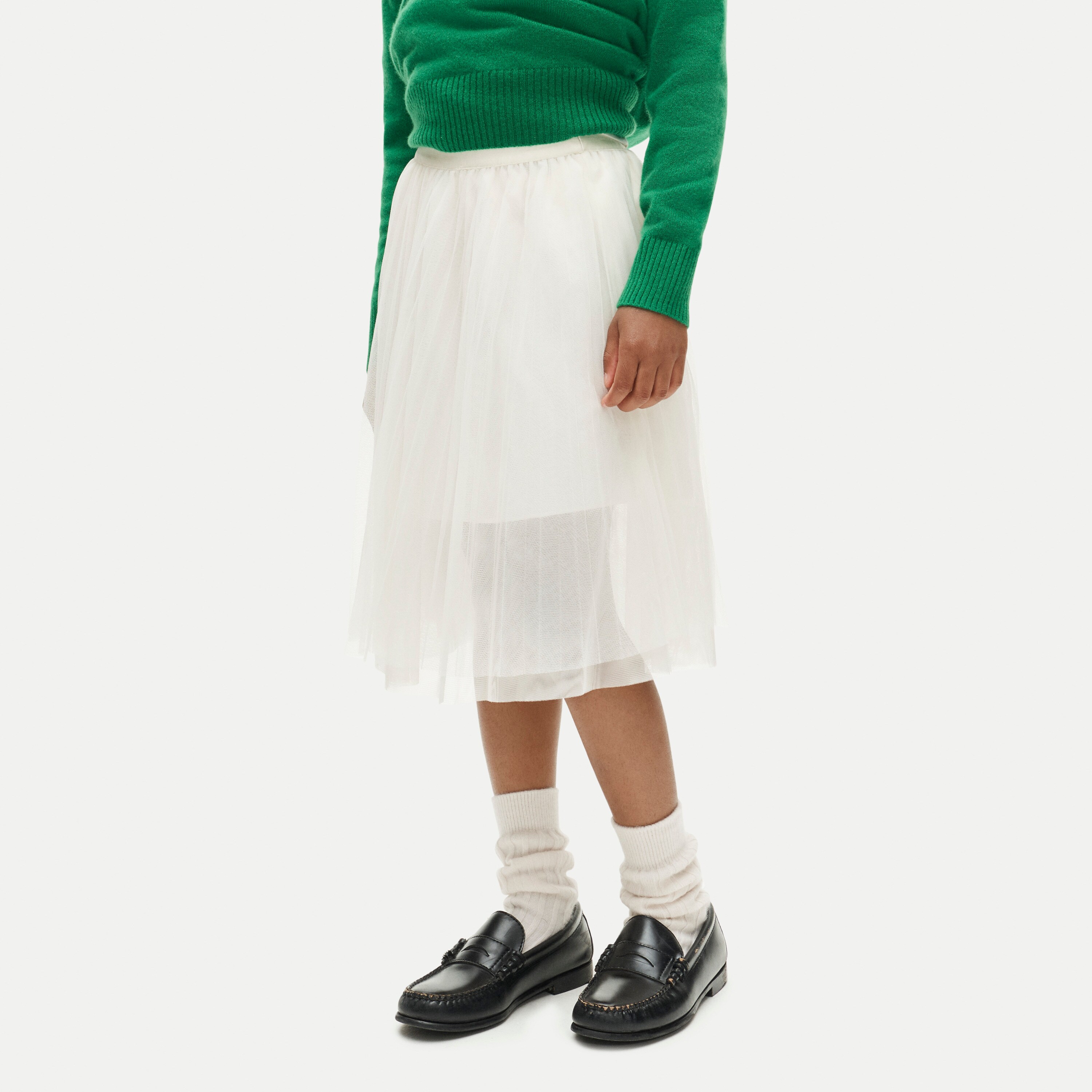スカート yoBIOTOP Wool sheer tight skirt white 00 BIOTOP