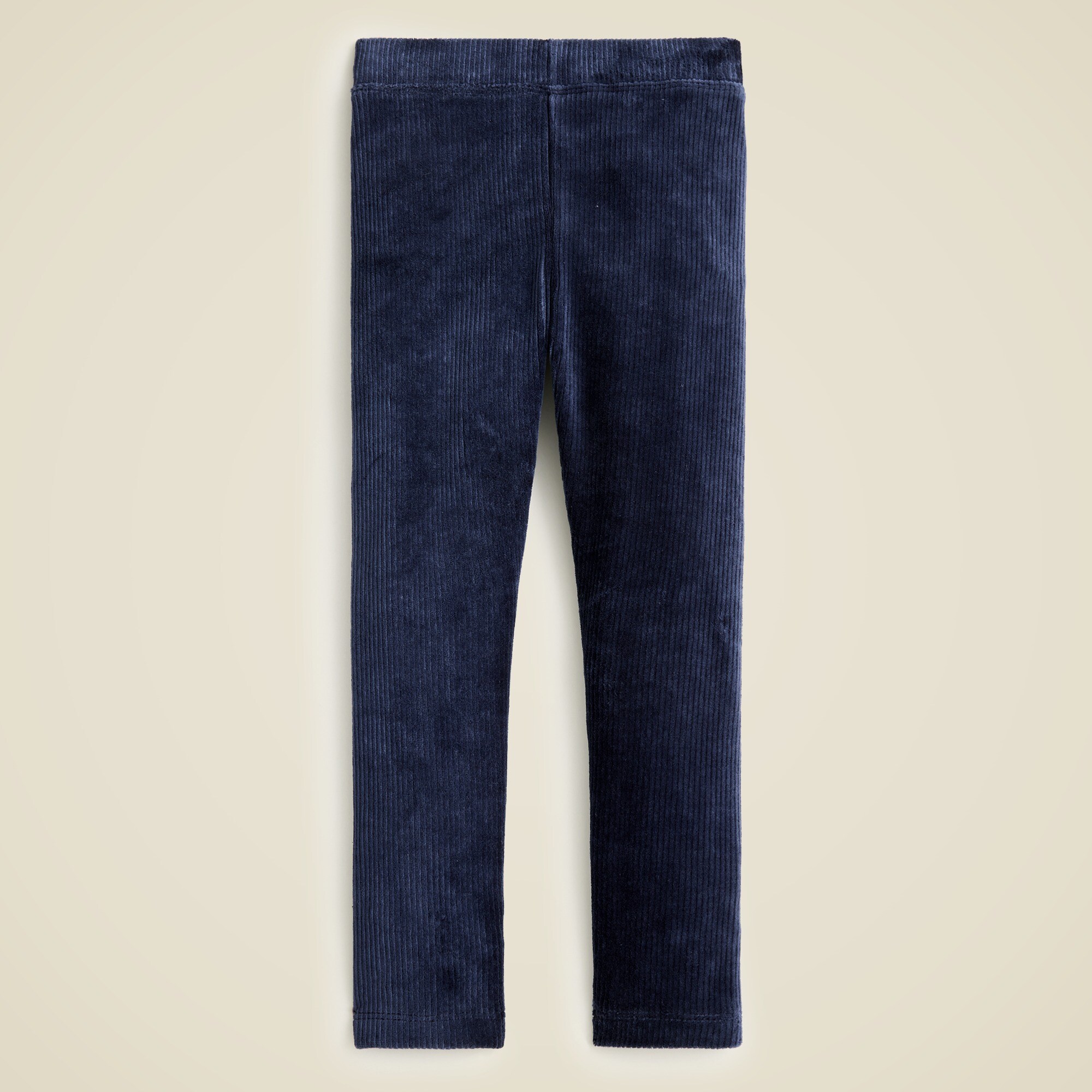 Girls' stretch corduroy leggings