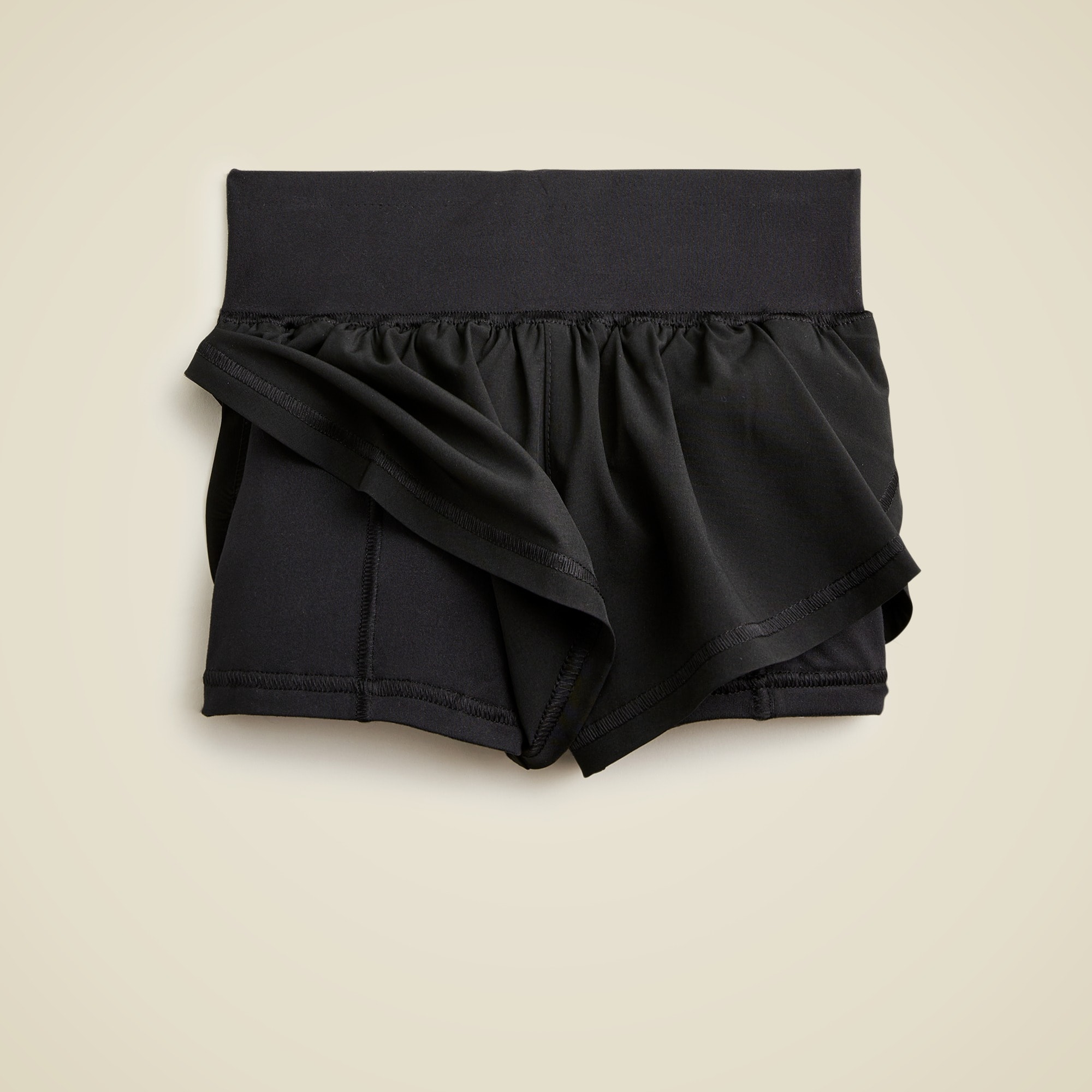 Girls' active flutter short
