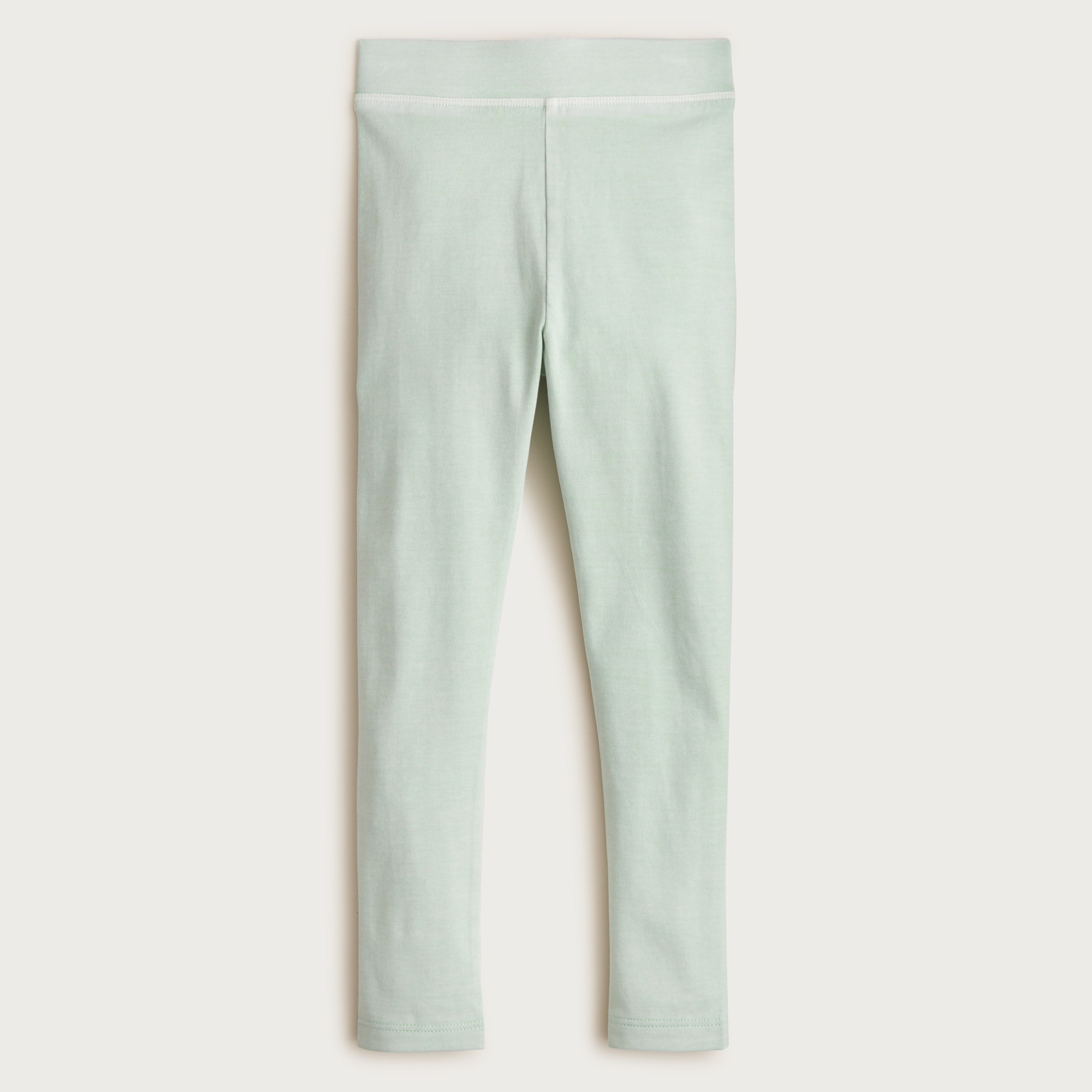  Girls' garment-dyed everyday leggings