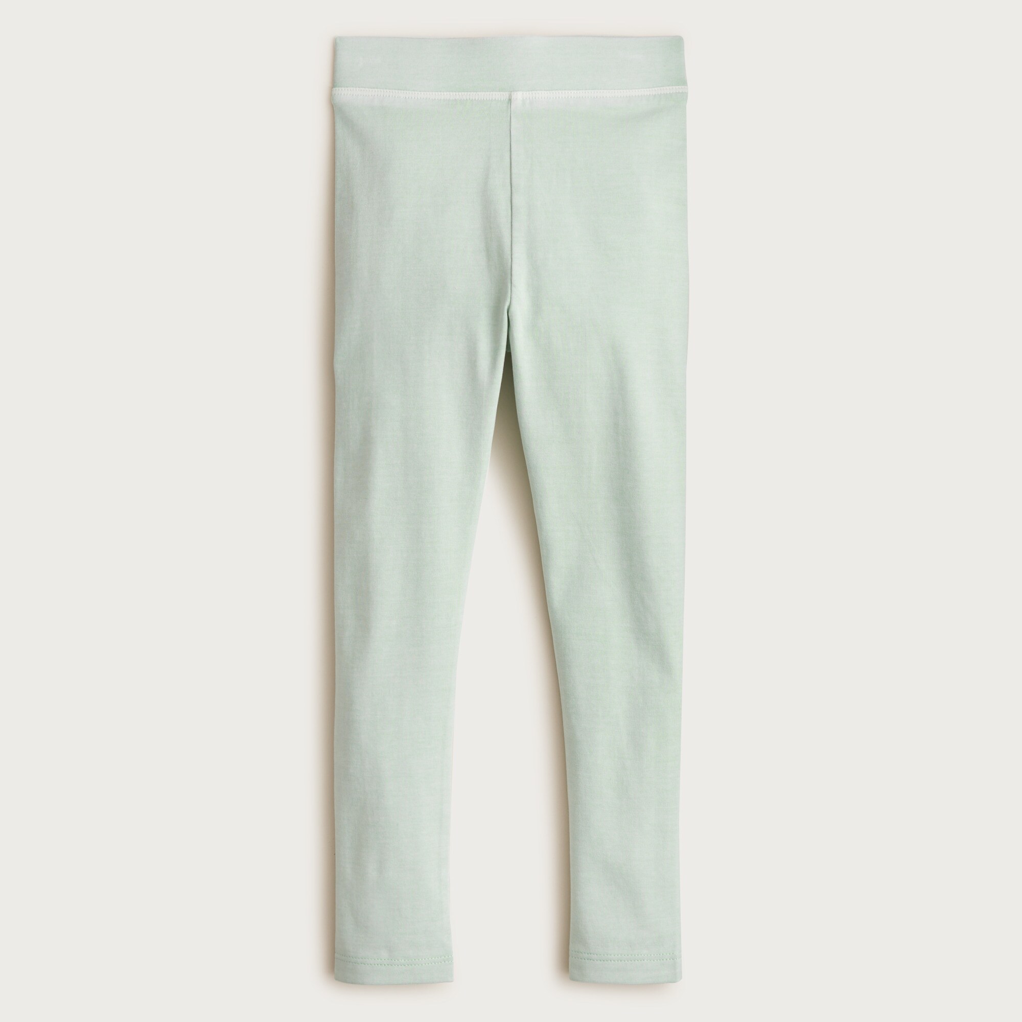 Girls' garment-dyed everyday leggings