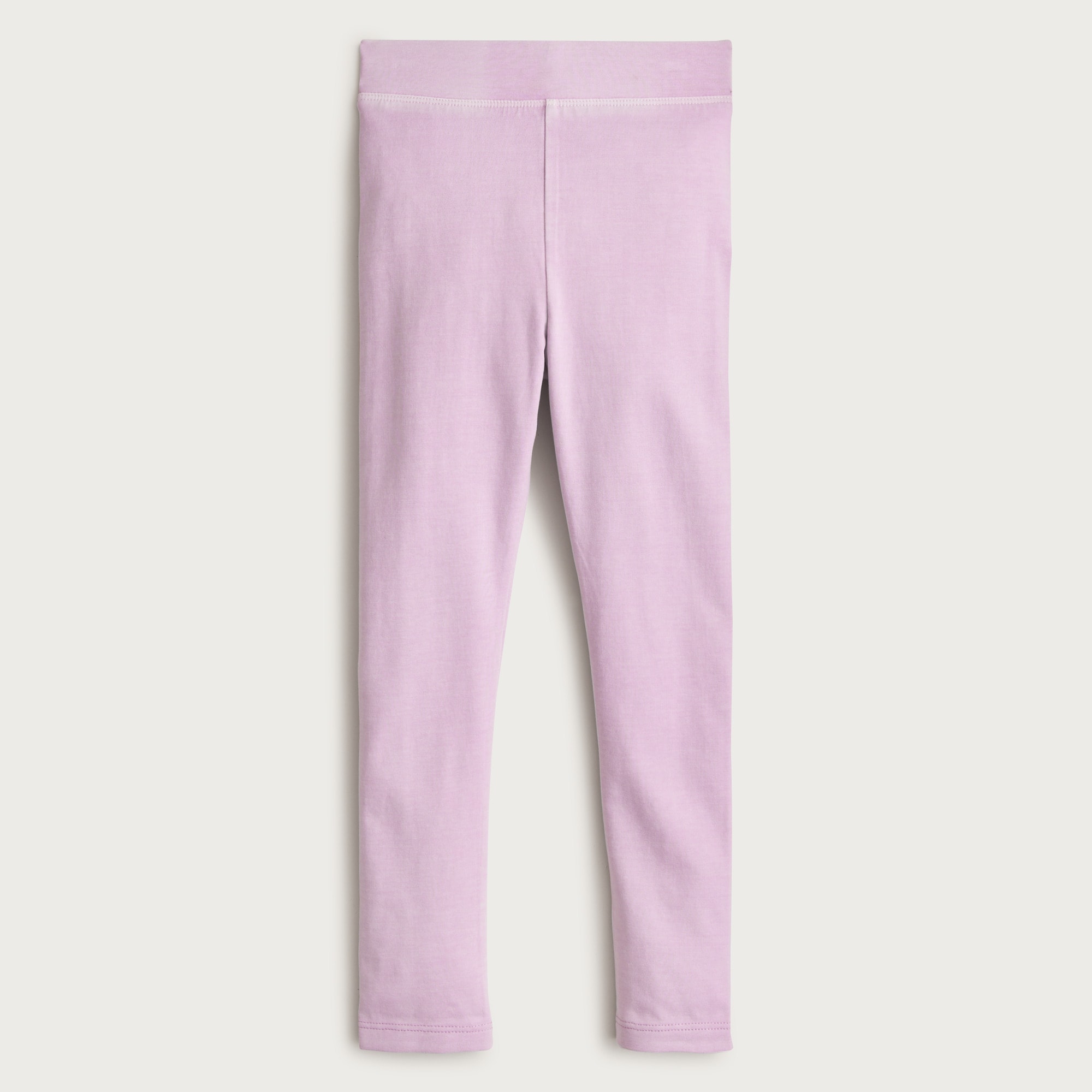 Girls' garment-dyed everyday leggings