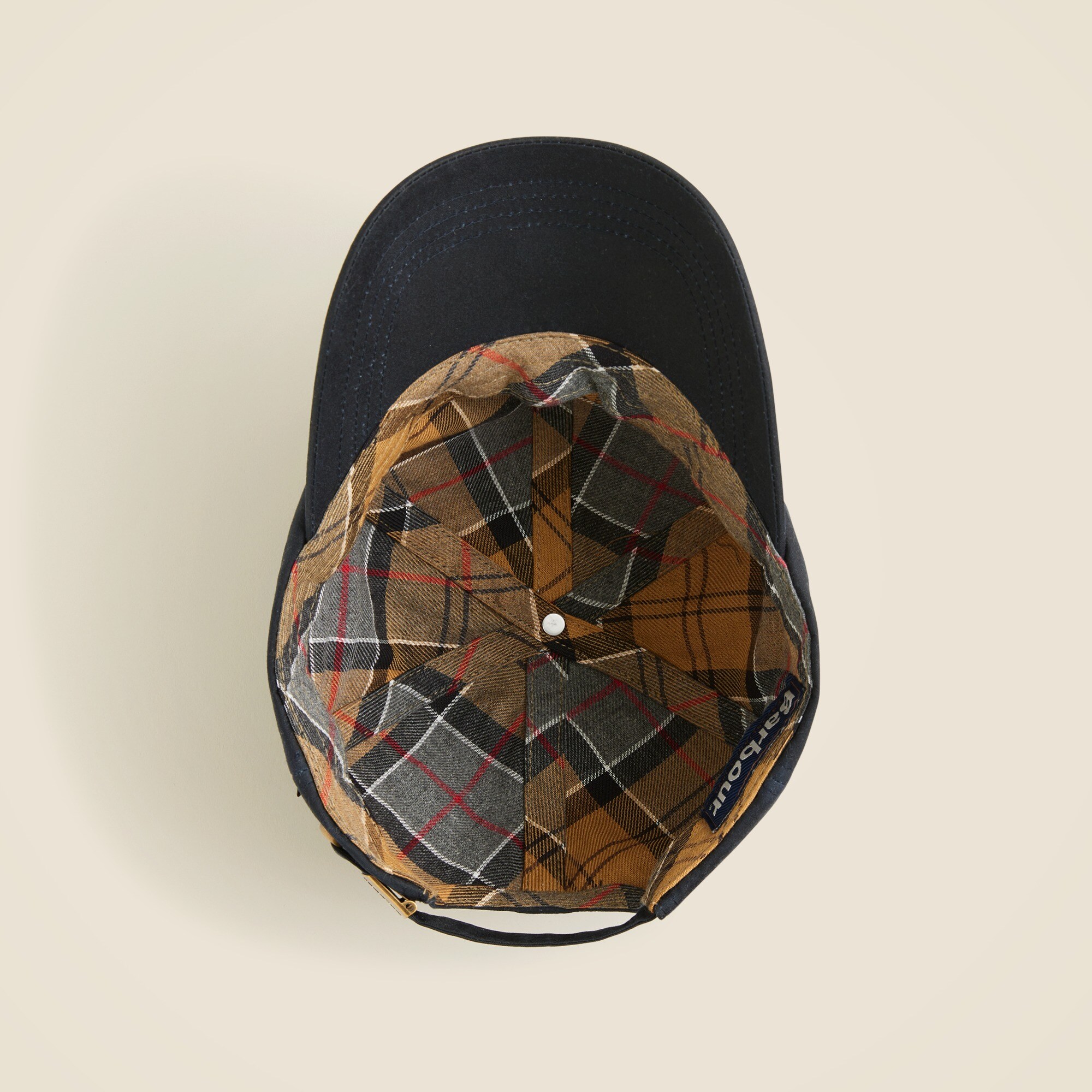 Barbour® waxed cotton baseball cap