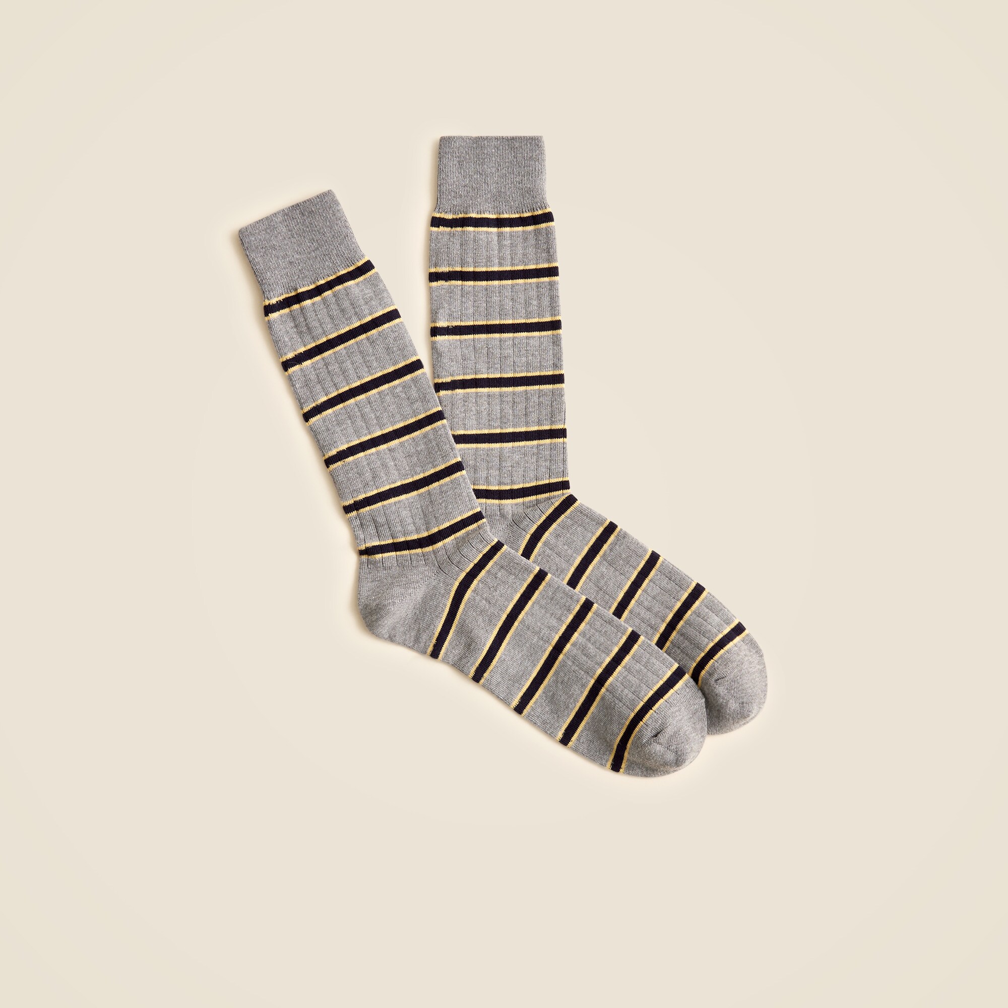  Cotton-blend socks in stripe