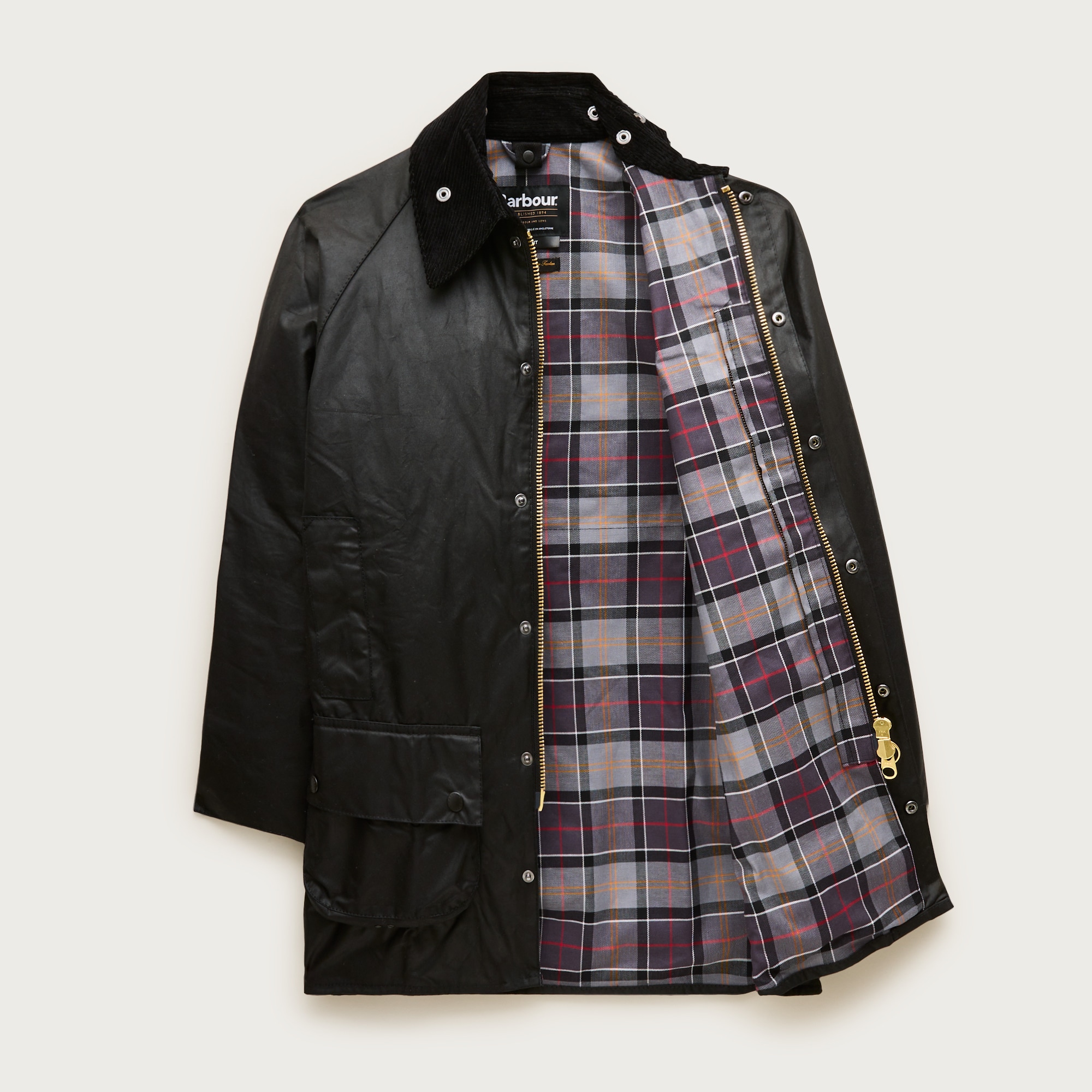 Barbour® Beaufort® Wax Jacket For Men | J.Crew