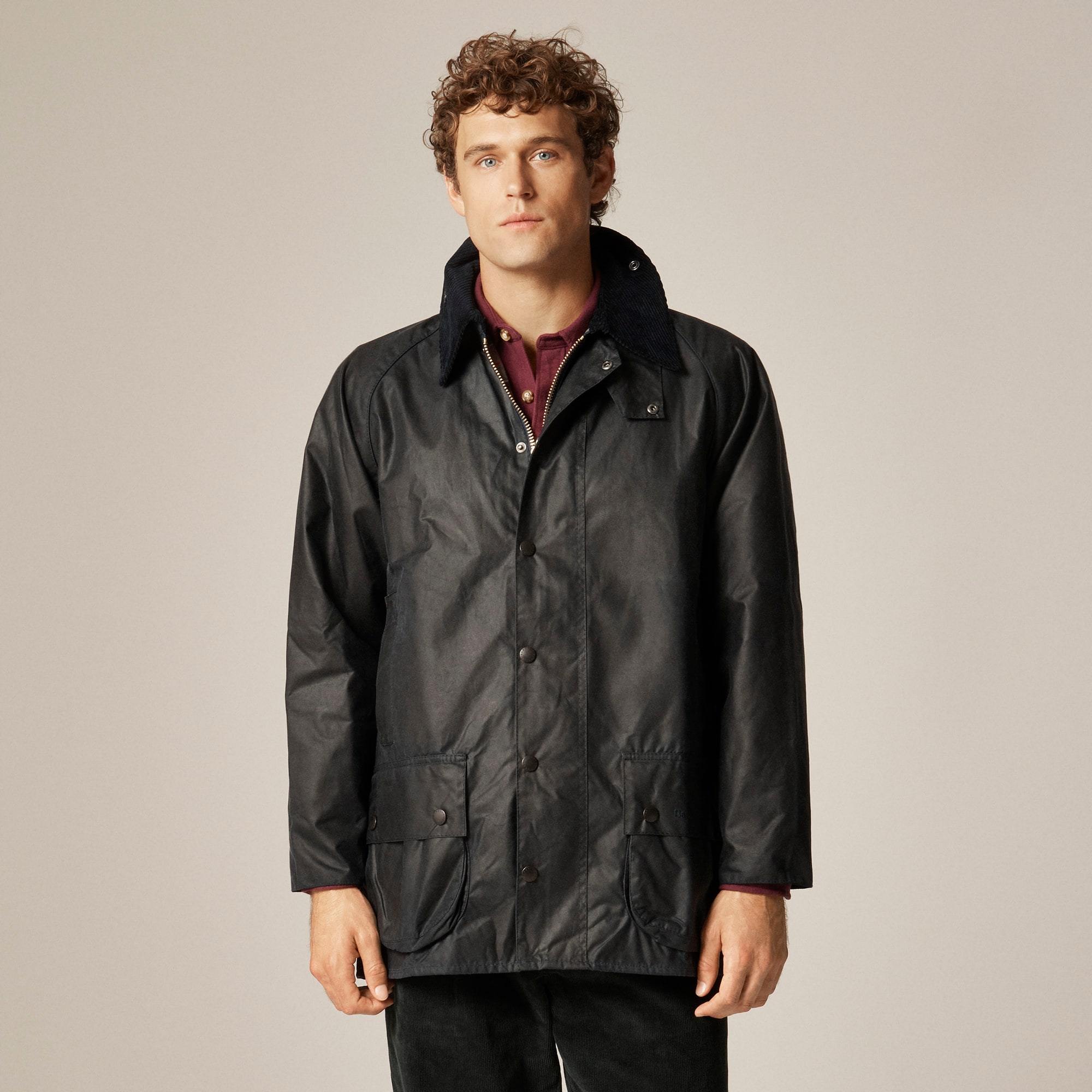 Barbour® Beaufort® Wax Jacket For Men | J.Crew