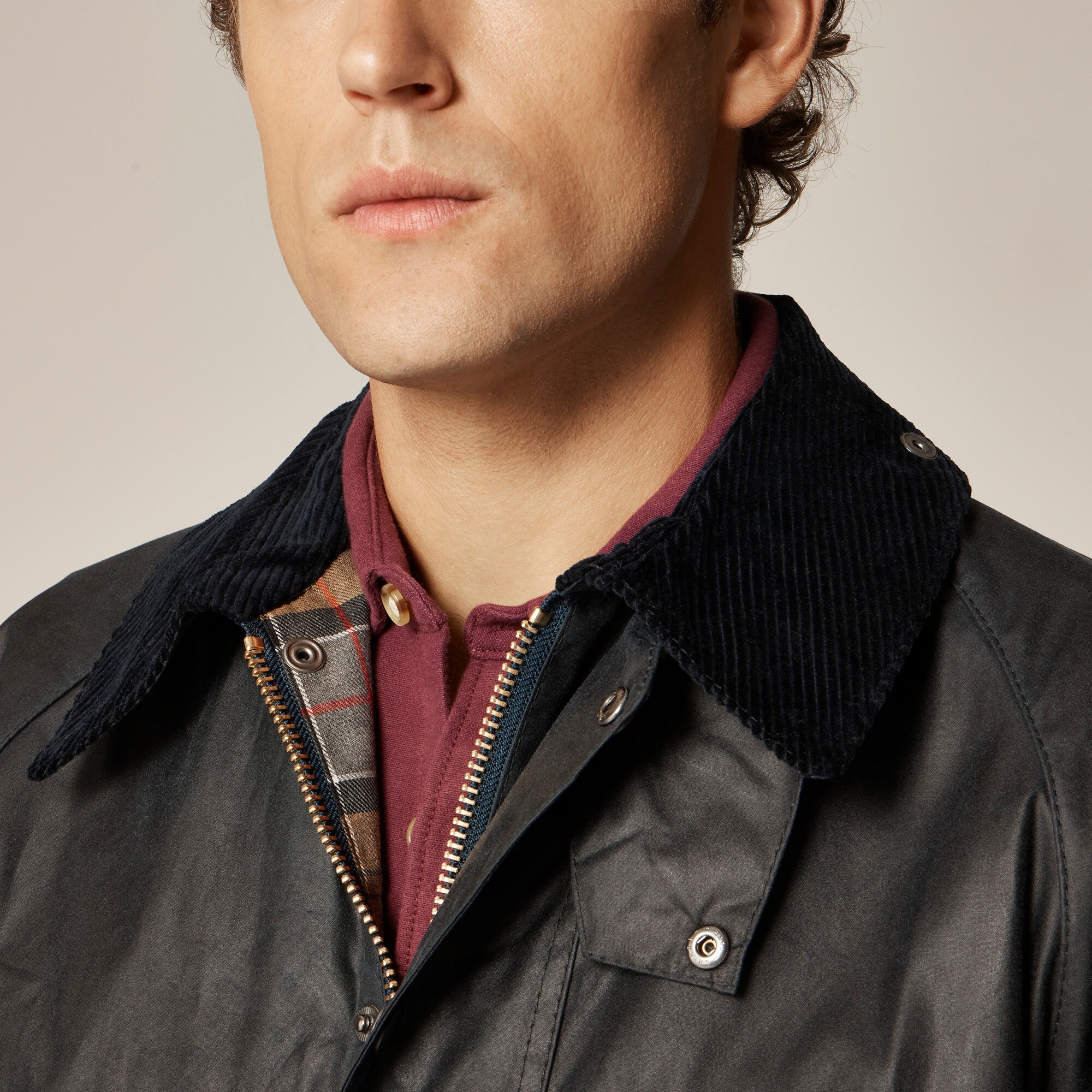 Barbour® Beaufort® Wax Jacket For Men | J.Crew