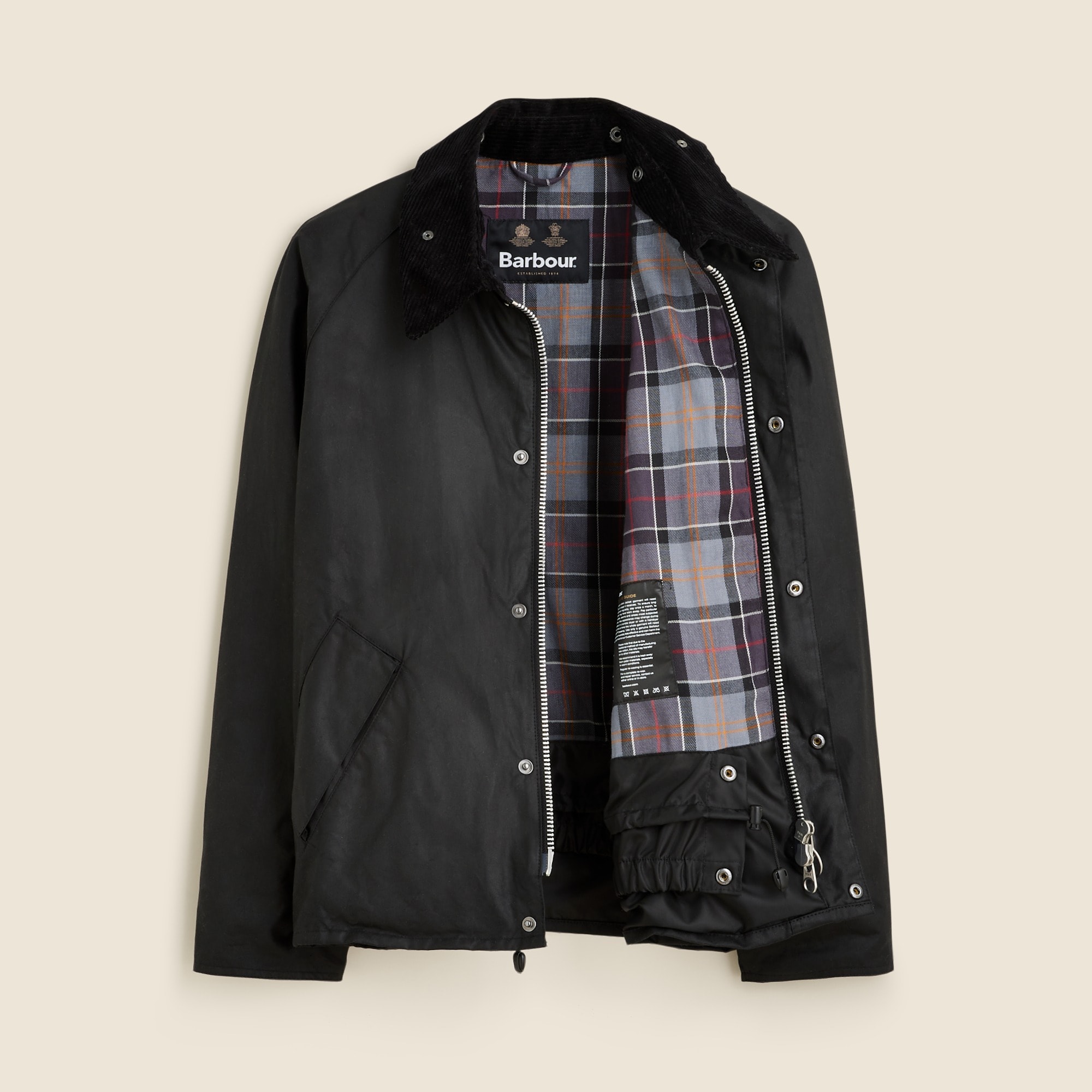 Barbour® Transport wax jacket