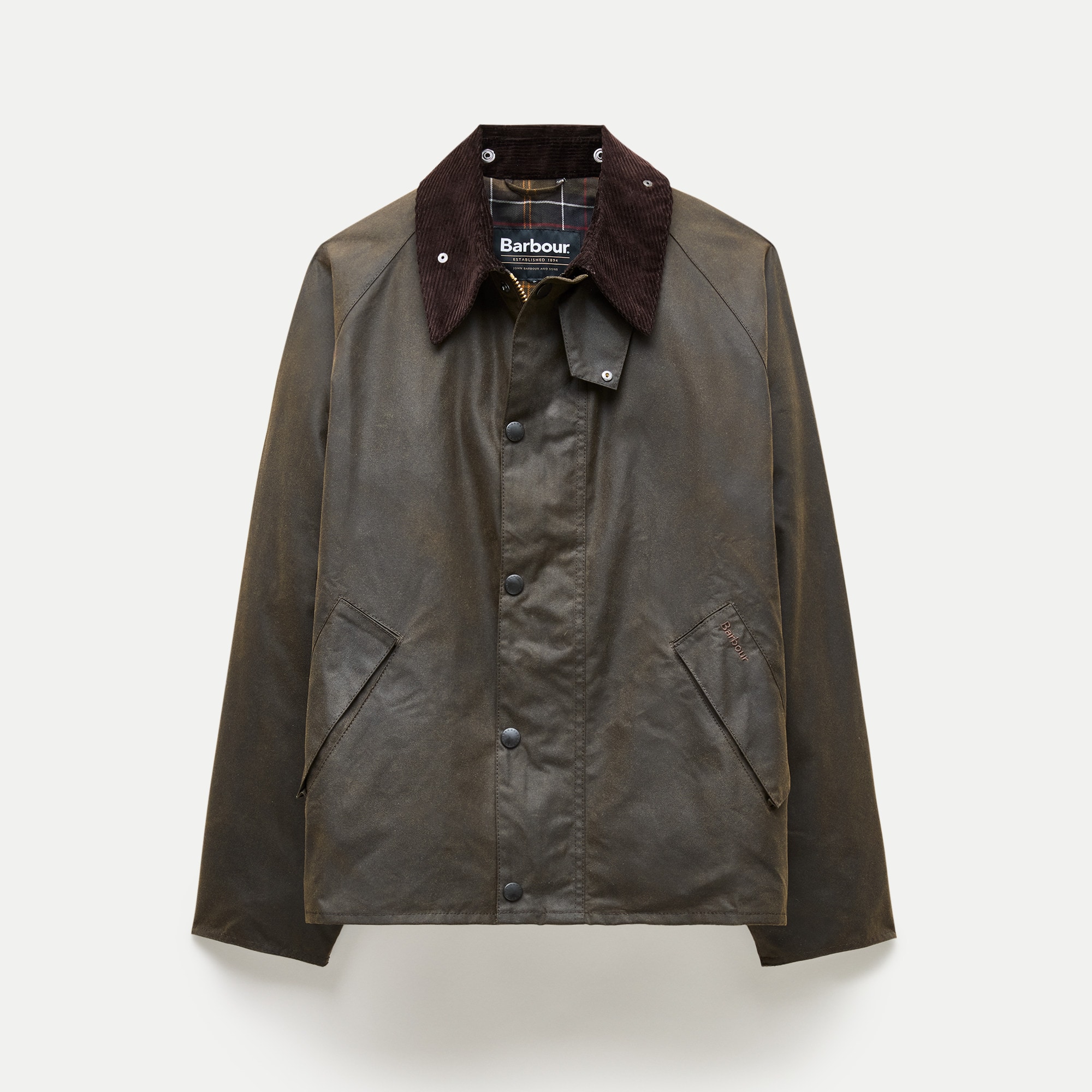 専用BARBOUR x 6HOODED TRANSPORT JACKET Barbour® Transport Wax Jacket For Men | J.Crew