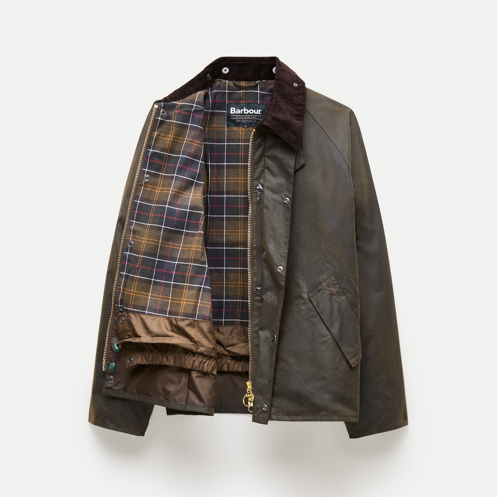 Barbour® Transport wax jacket