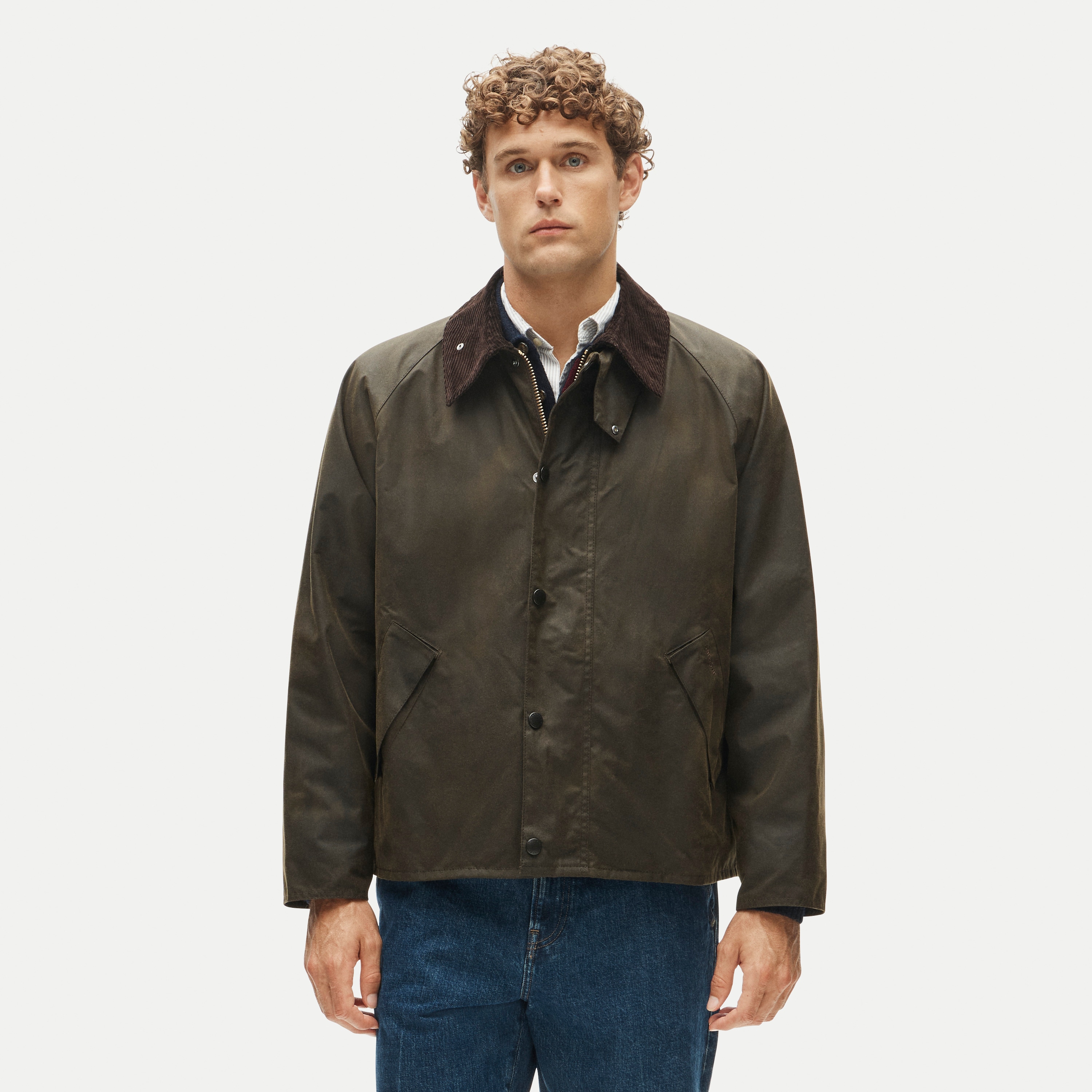 Barbour® Transport Wax Jacket For Men | J.Crew