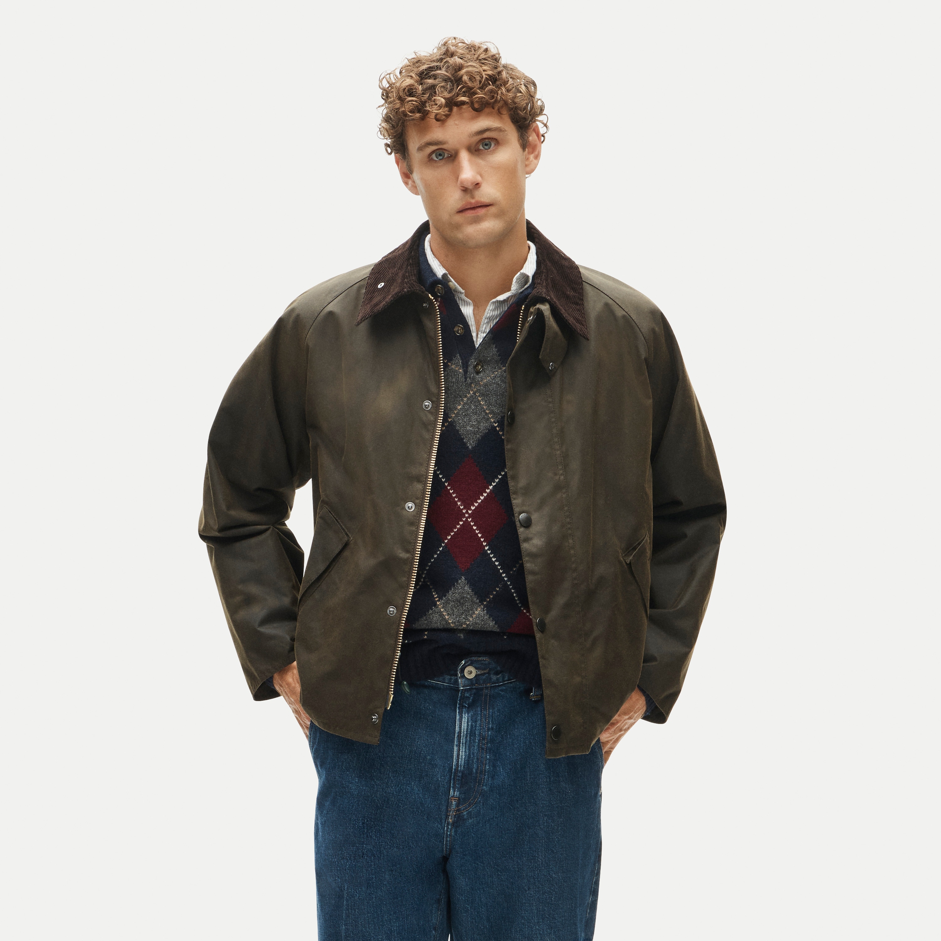 Barbour® Transport wax jacket