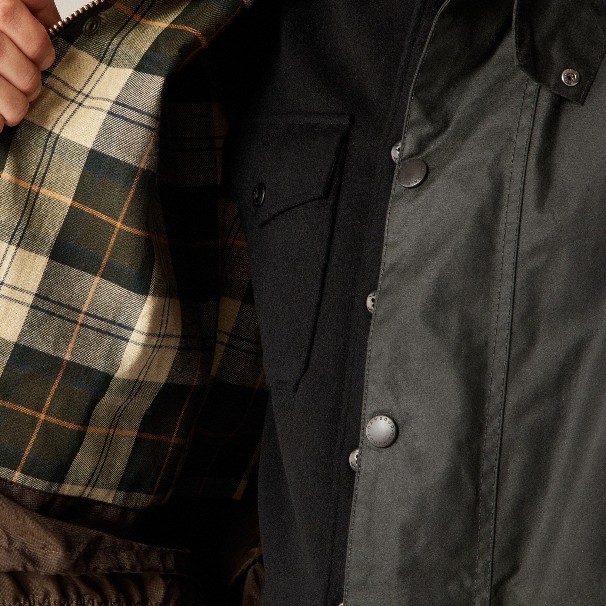 Barbour® Transport wax jacket