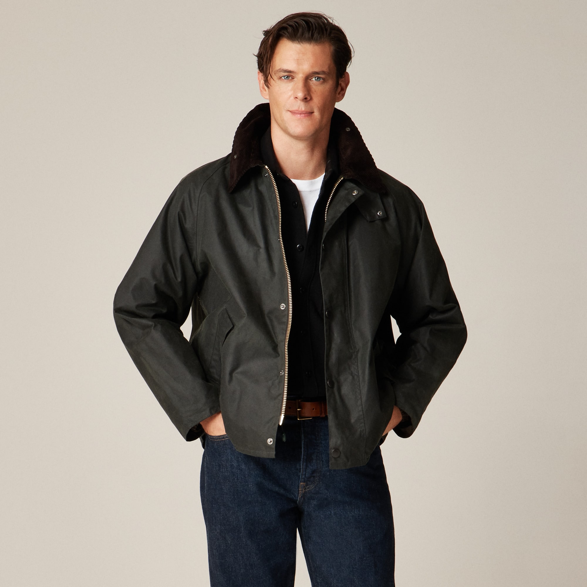 Barbour® Transport wax jacket