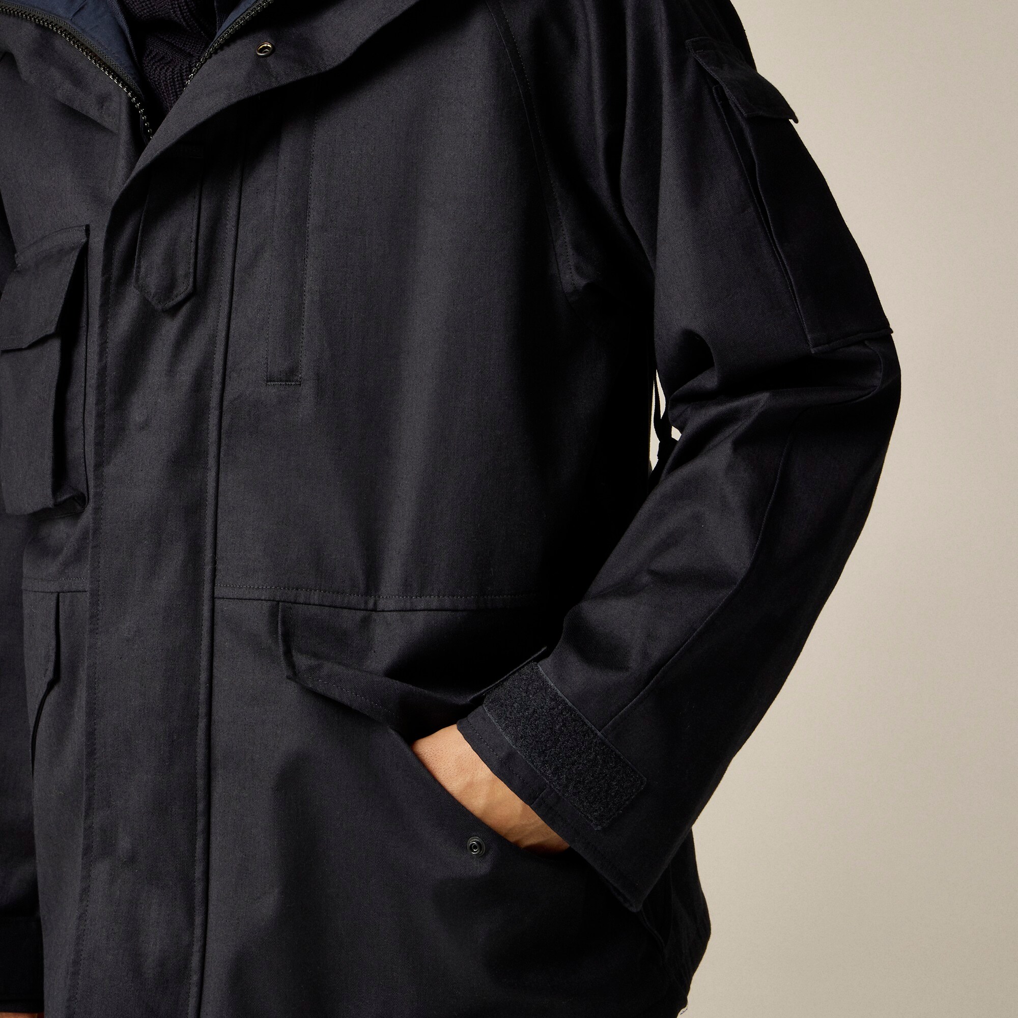 Limited-edition Engineered Garments X J.Crew oversized military parka