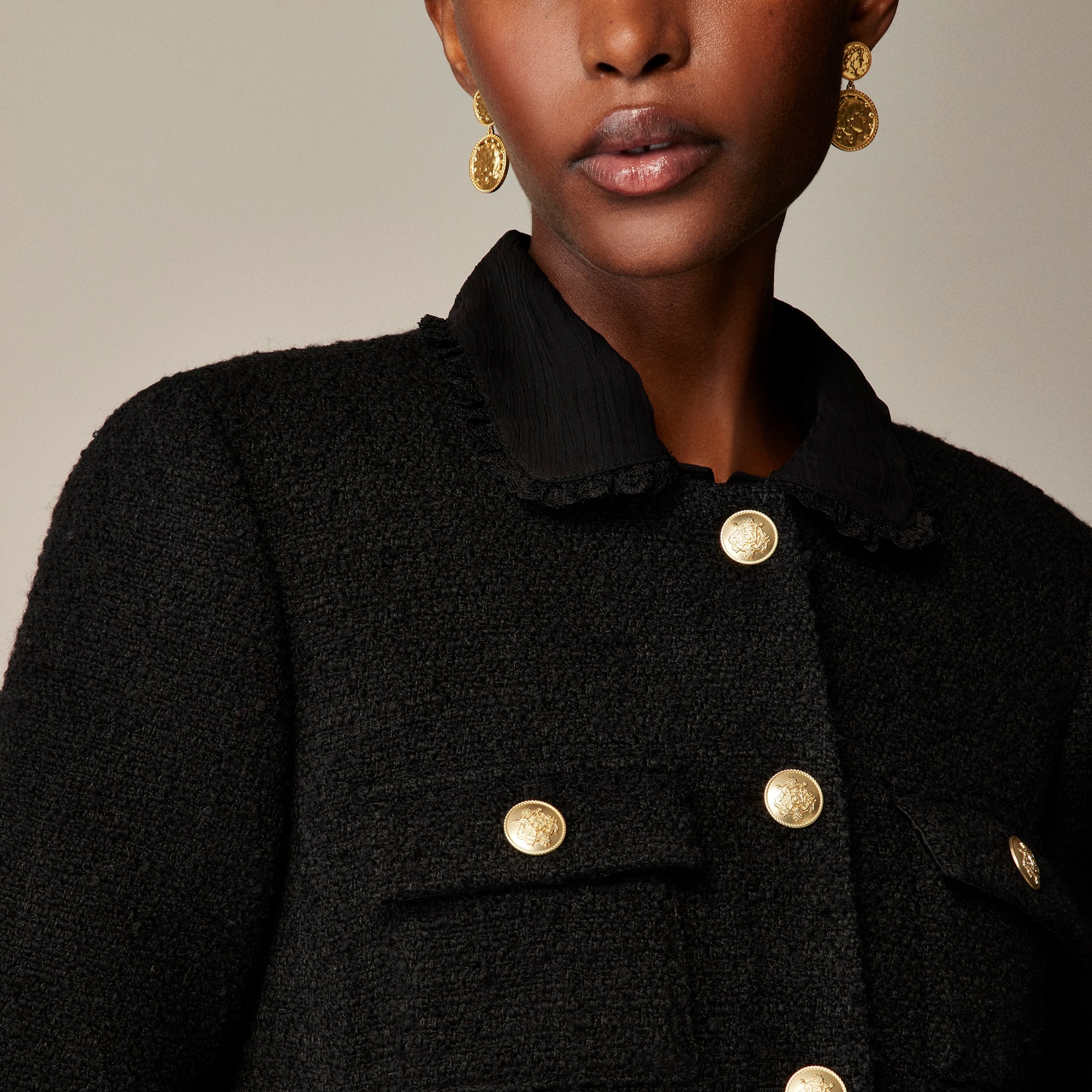Isabelle lady jacket in tweed