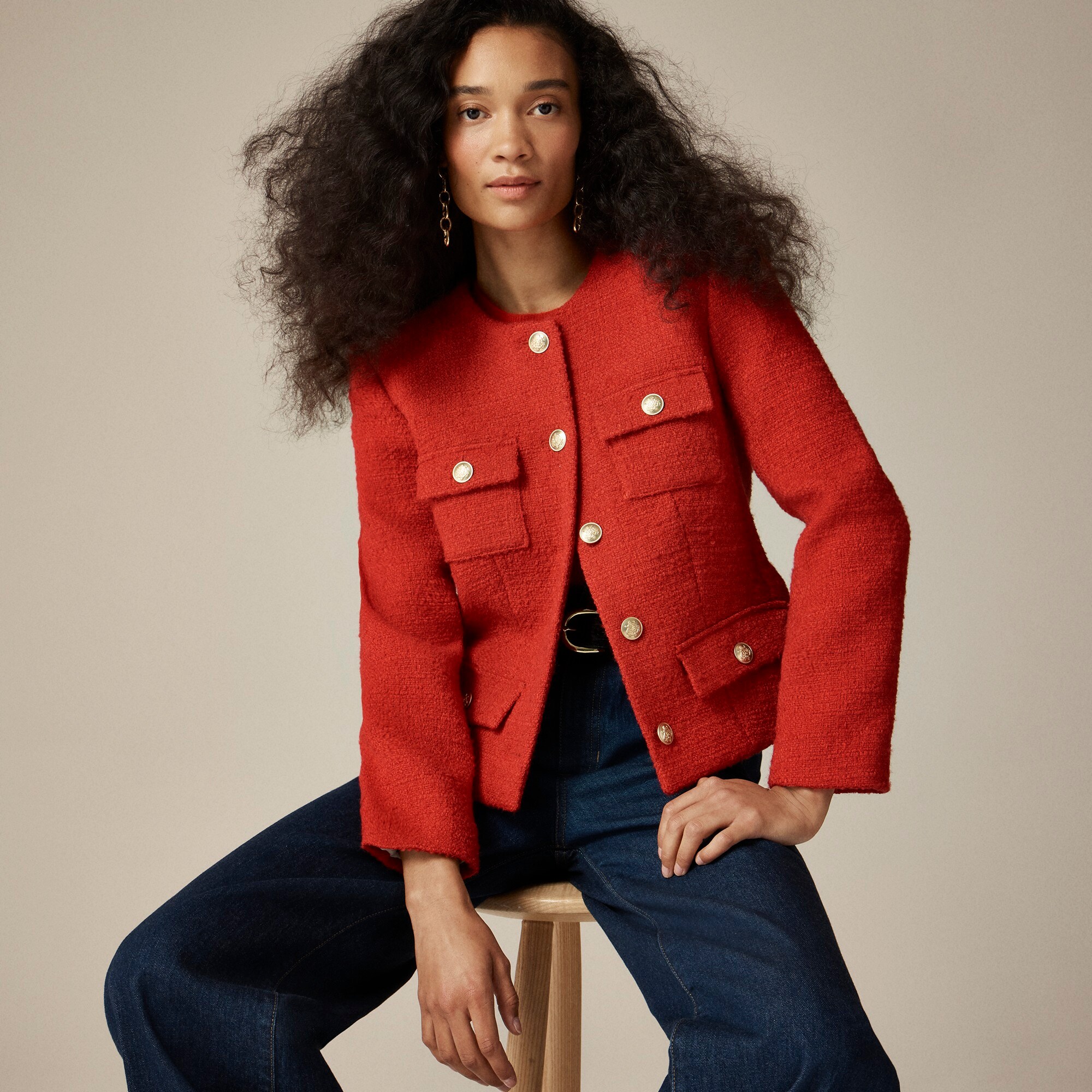  Isabelle lady jacket in tweed