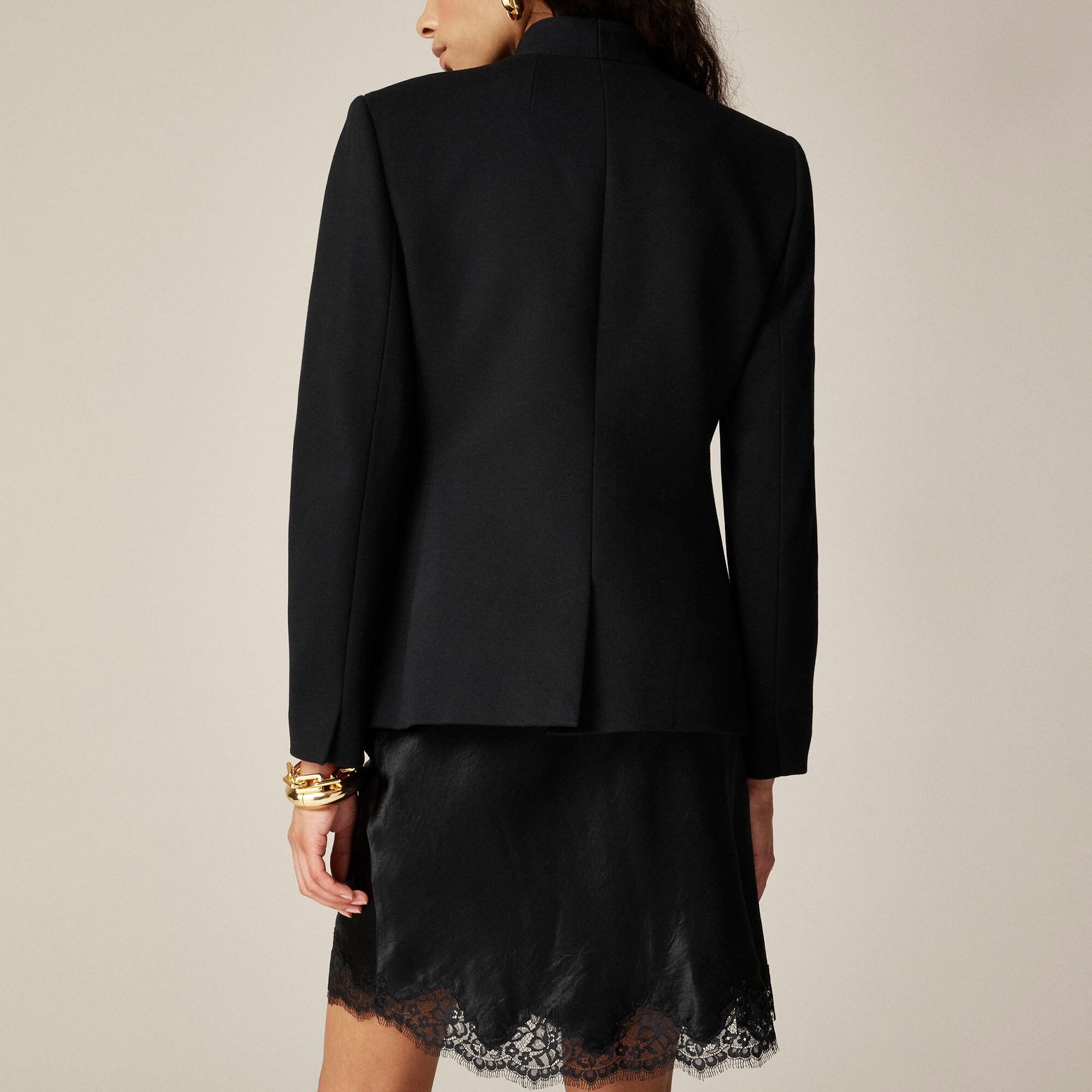 New Going-out blazer in stretch twill