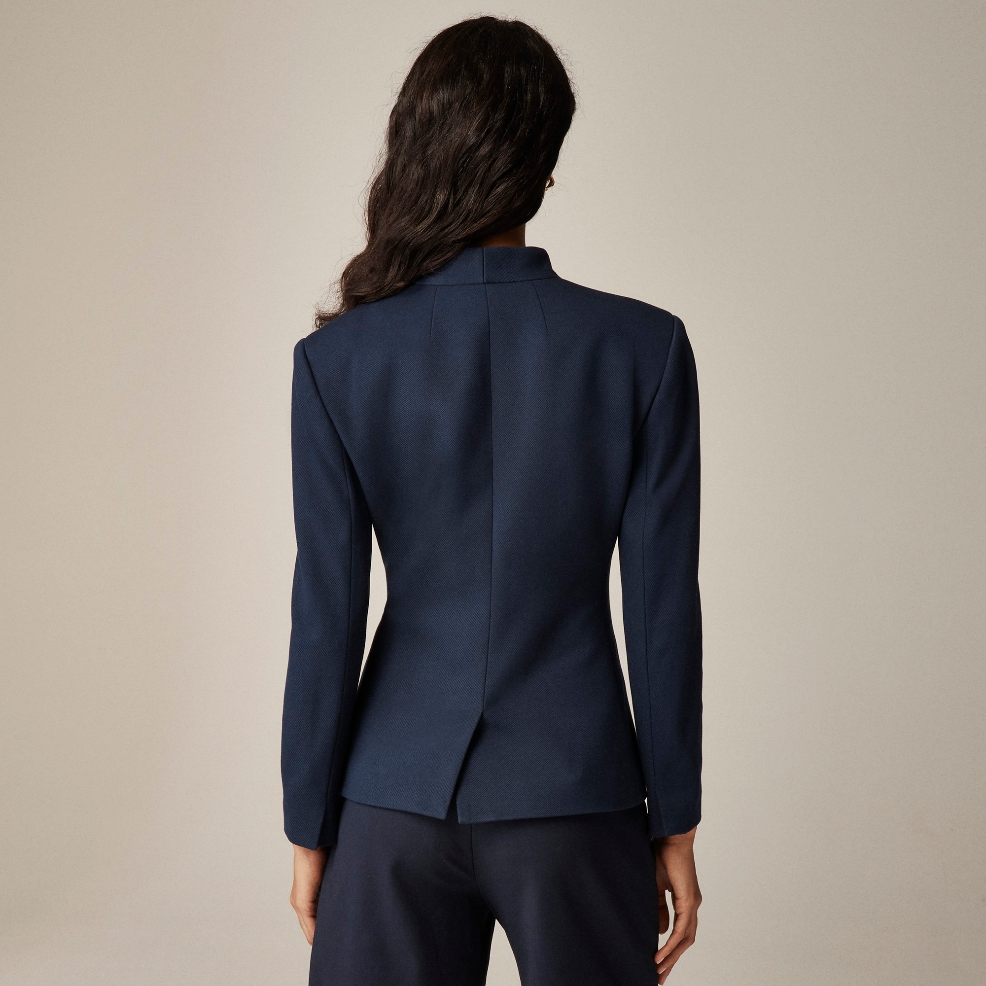 New Going-out blazer in stretch twill