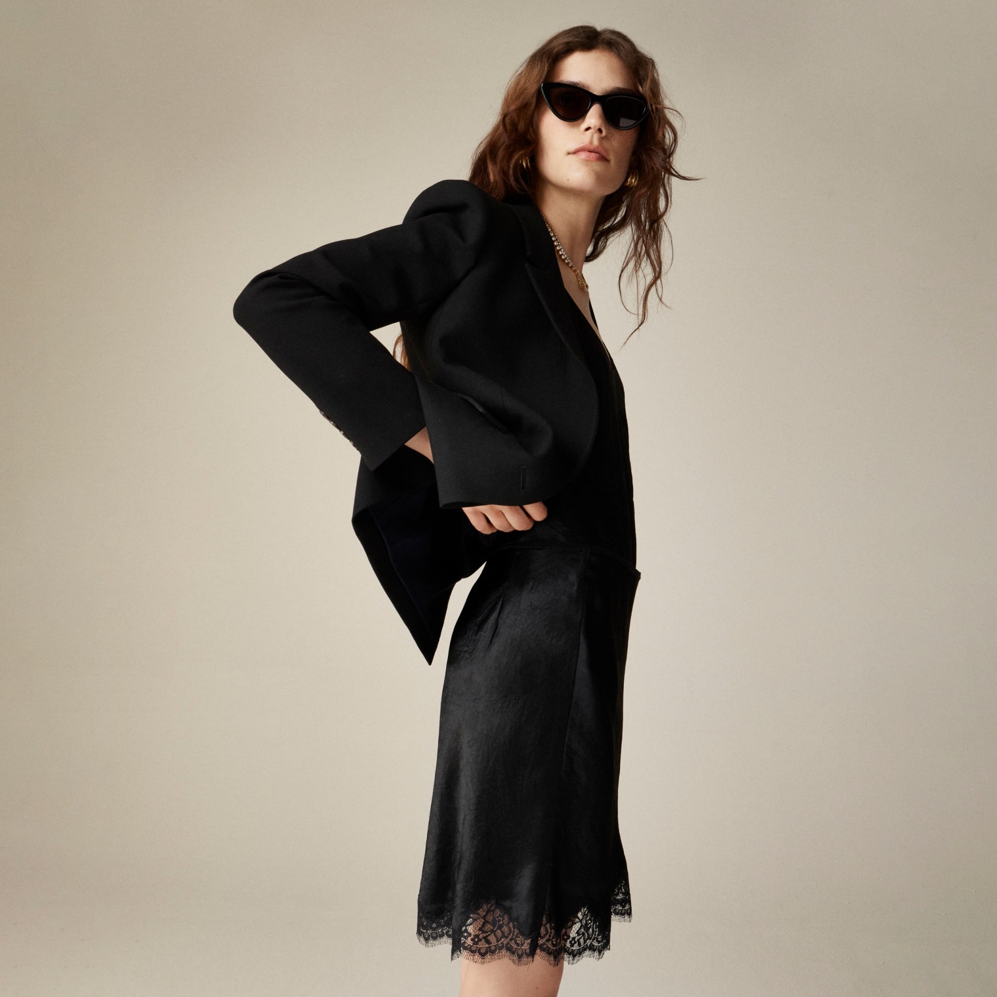 Madelyn blazer in four-season stretch