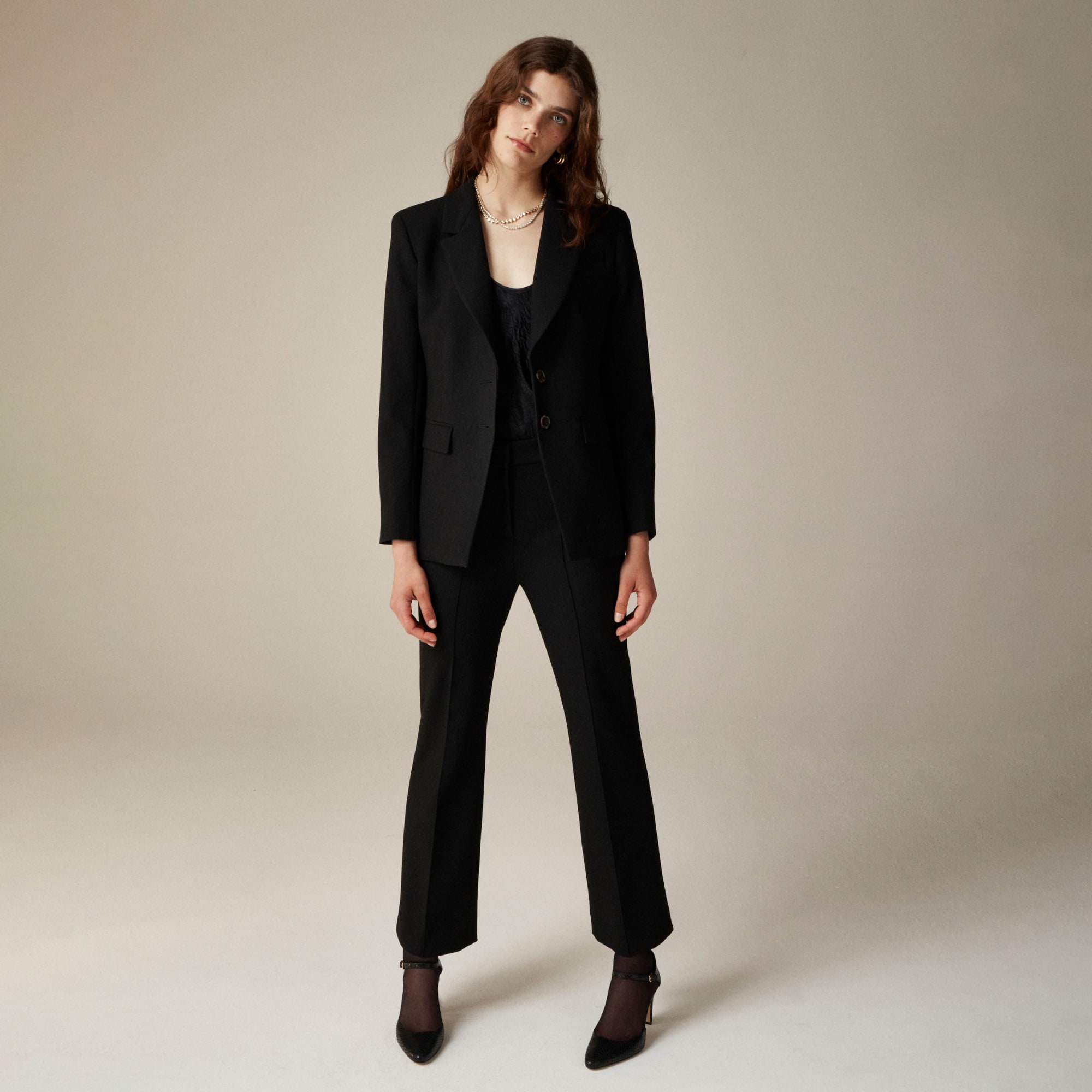 Madelyn blazer in four-season stretch