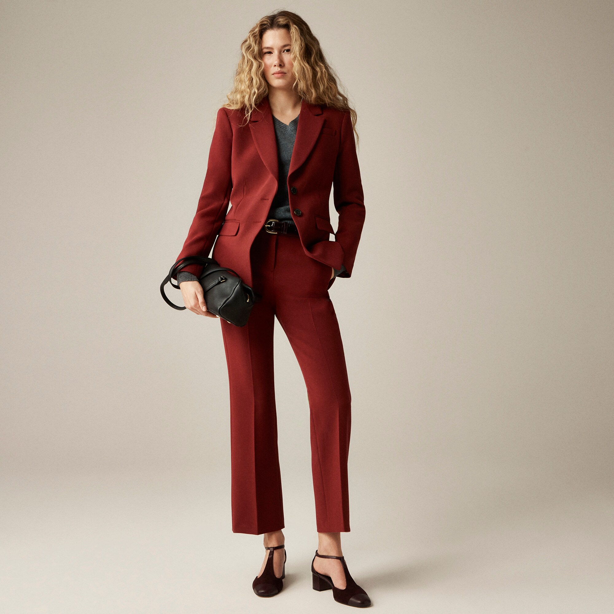 Madelyn blazer in four-season stretch