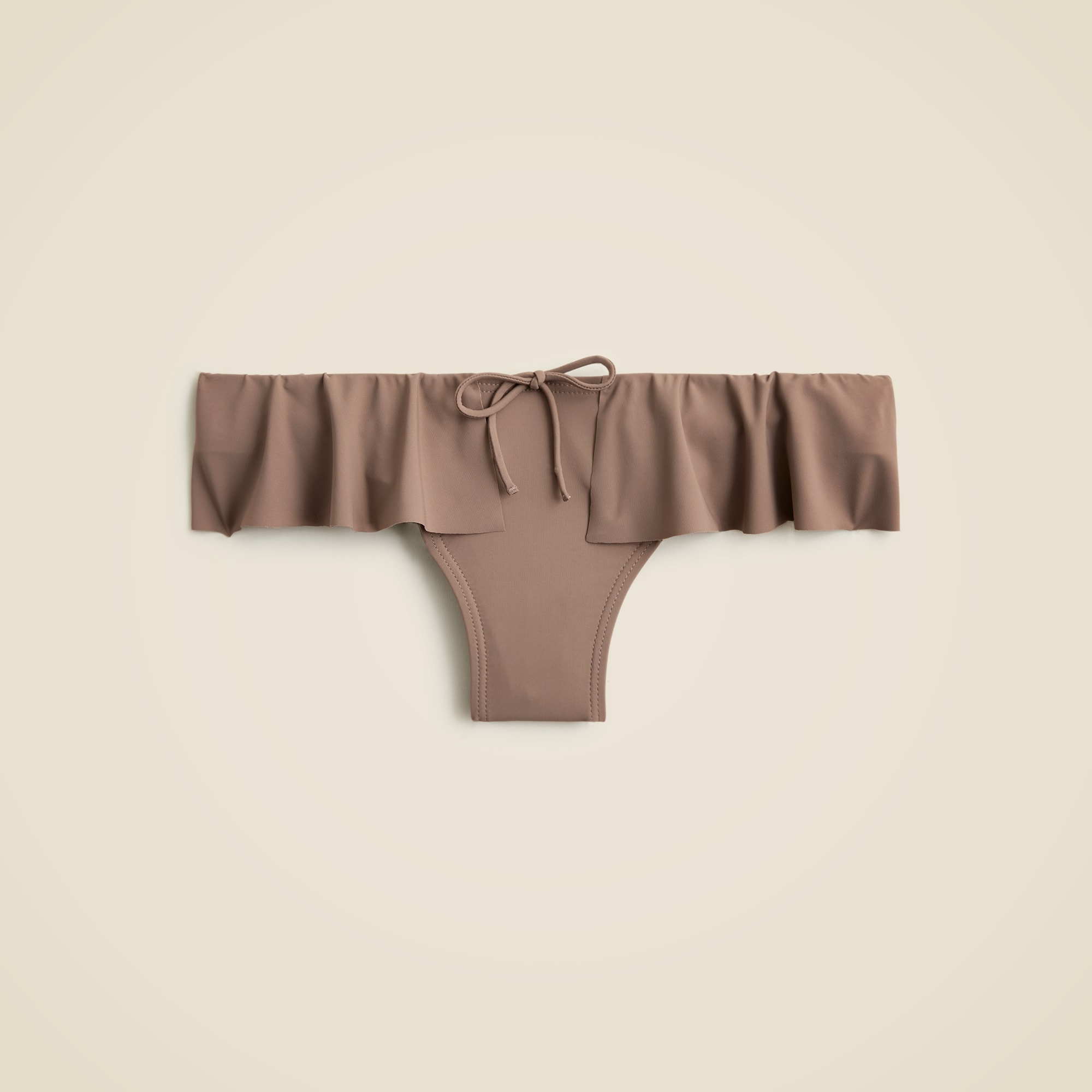 Maryam Nassir Zadeh X J.Crew ruffle bow-tie bikini bottom