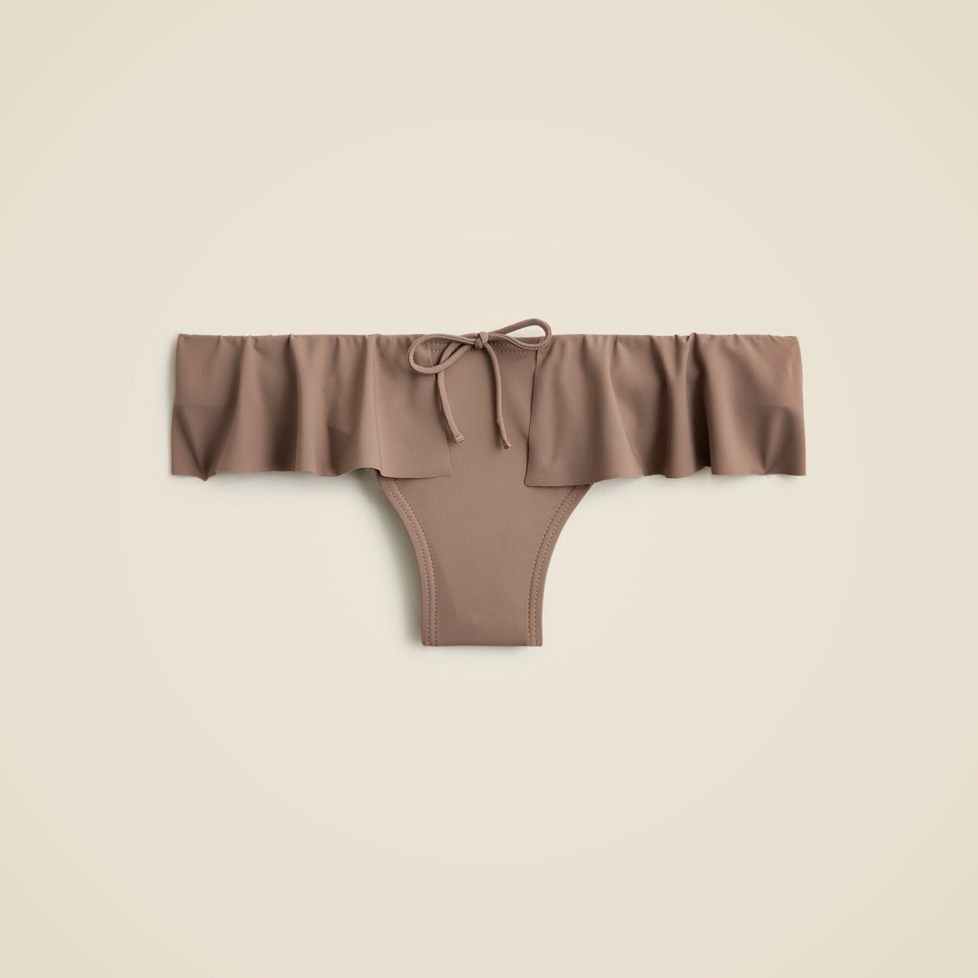 Maryam Nassir Zadeh X J.Crew ruffle bow-tie bikini bottom