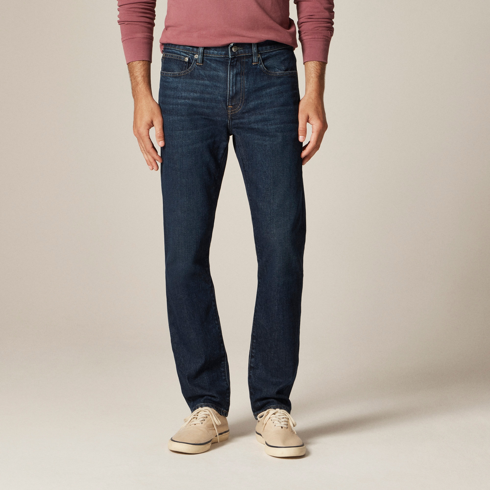 484 Slim-fit stretch jean in one-year wash