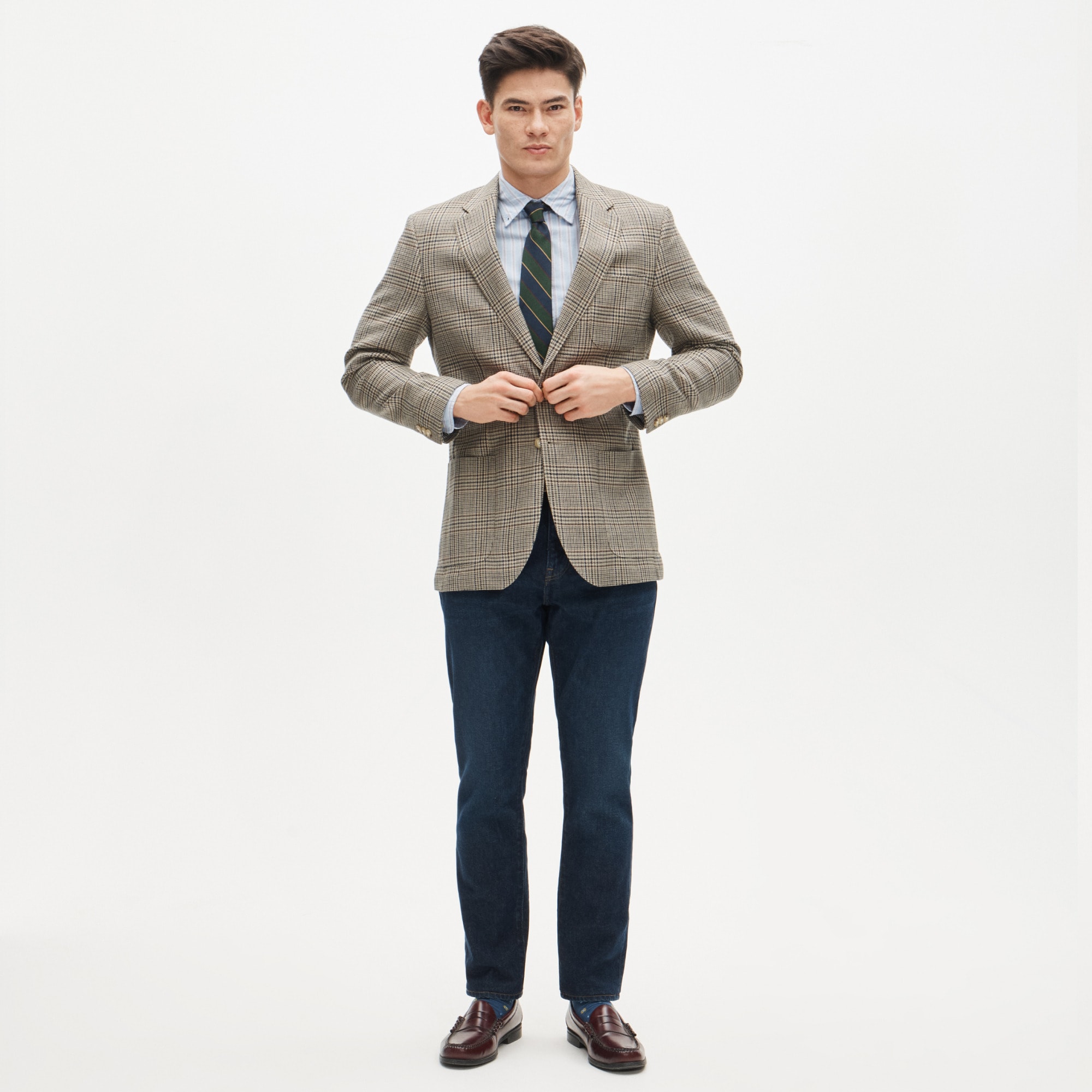 1040 Athletic Tapered-fit stretch jean in one-year wash