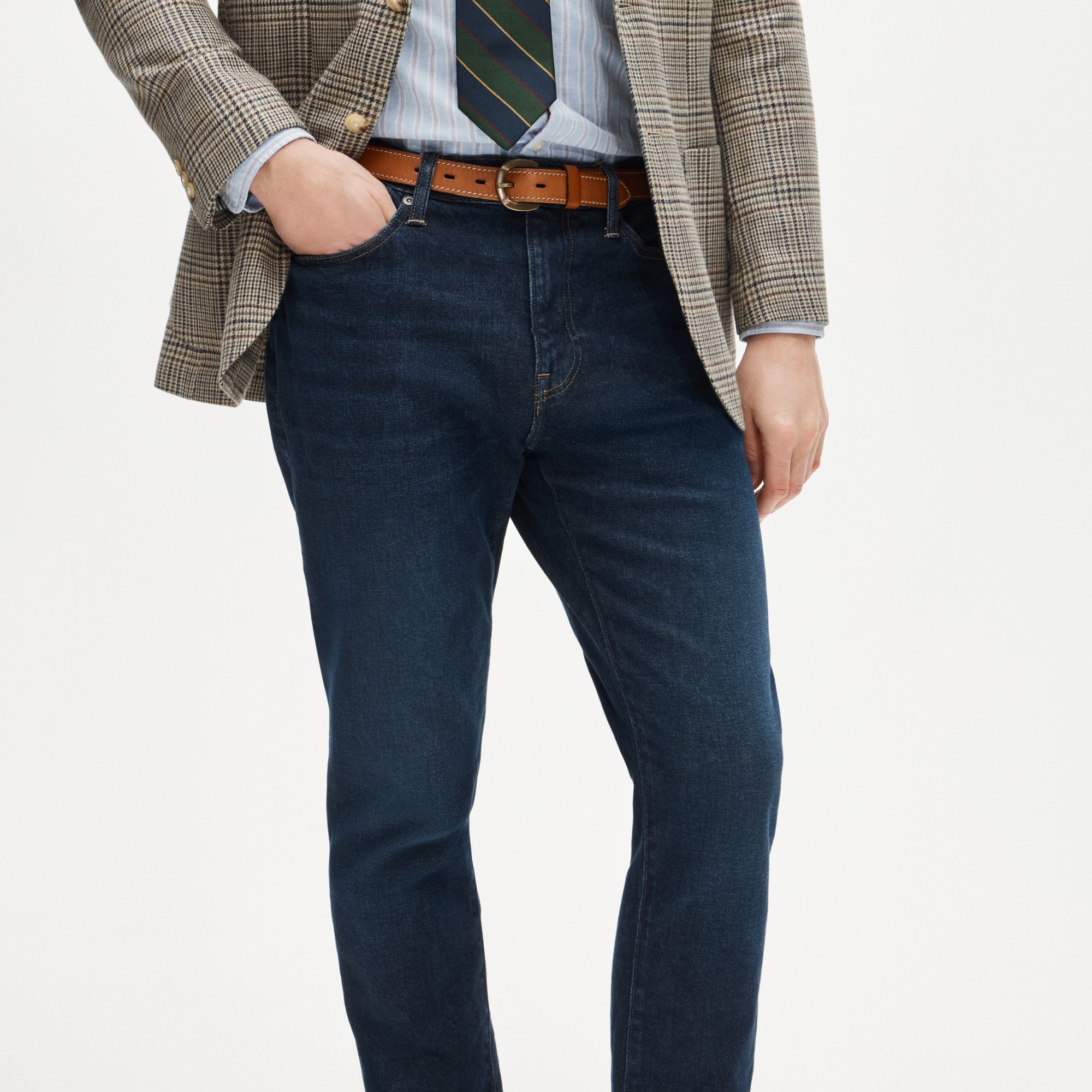 1040 Athletic Tapered-fit stretch jean in one-year wash