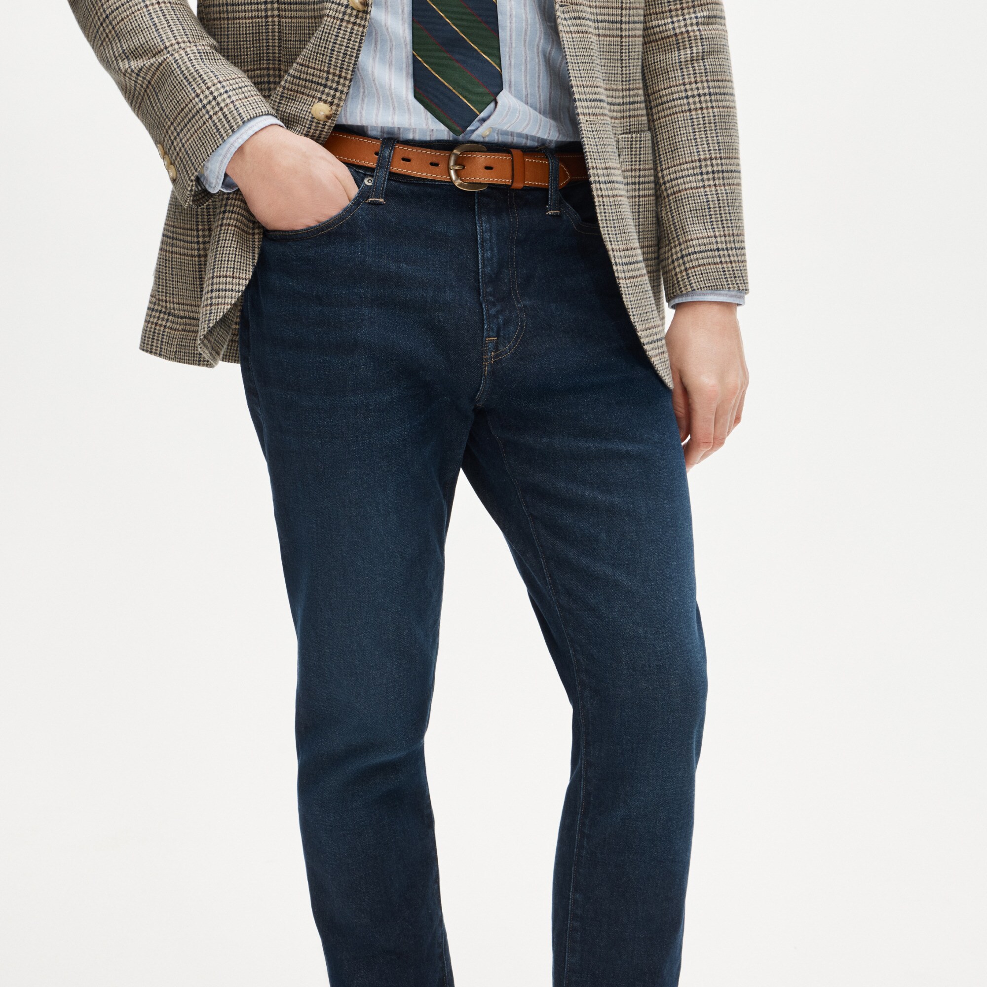 1040 Athletic Tapered-fit stretch jean in one-year wash