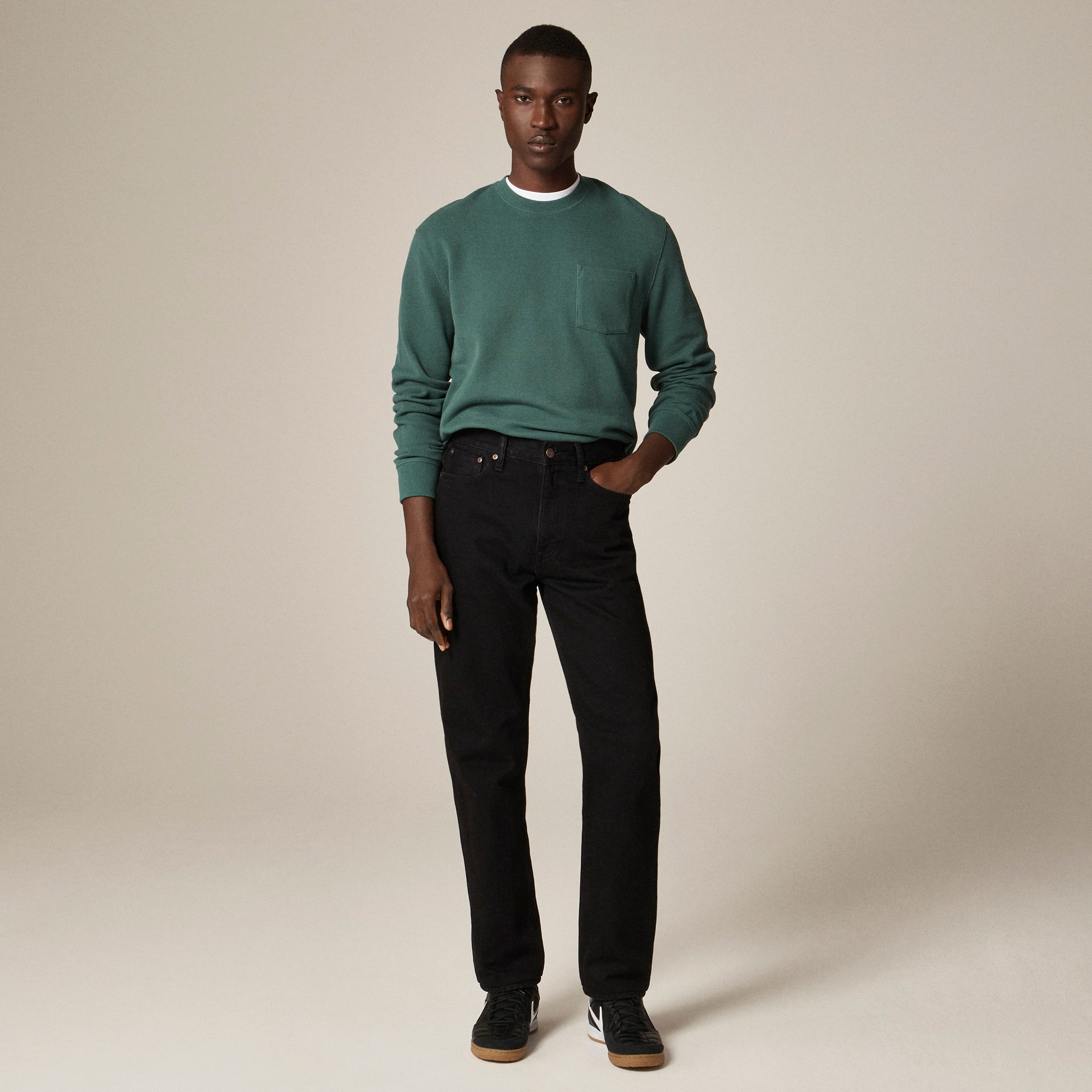 Classic jean in black rinse