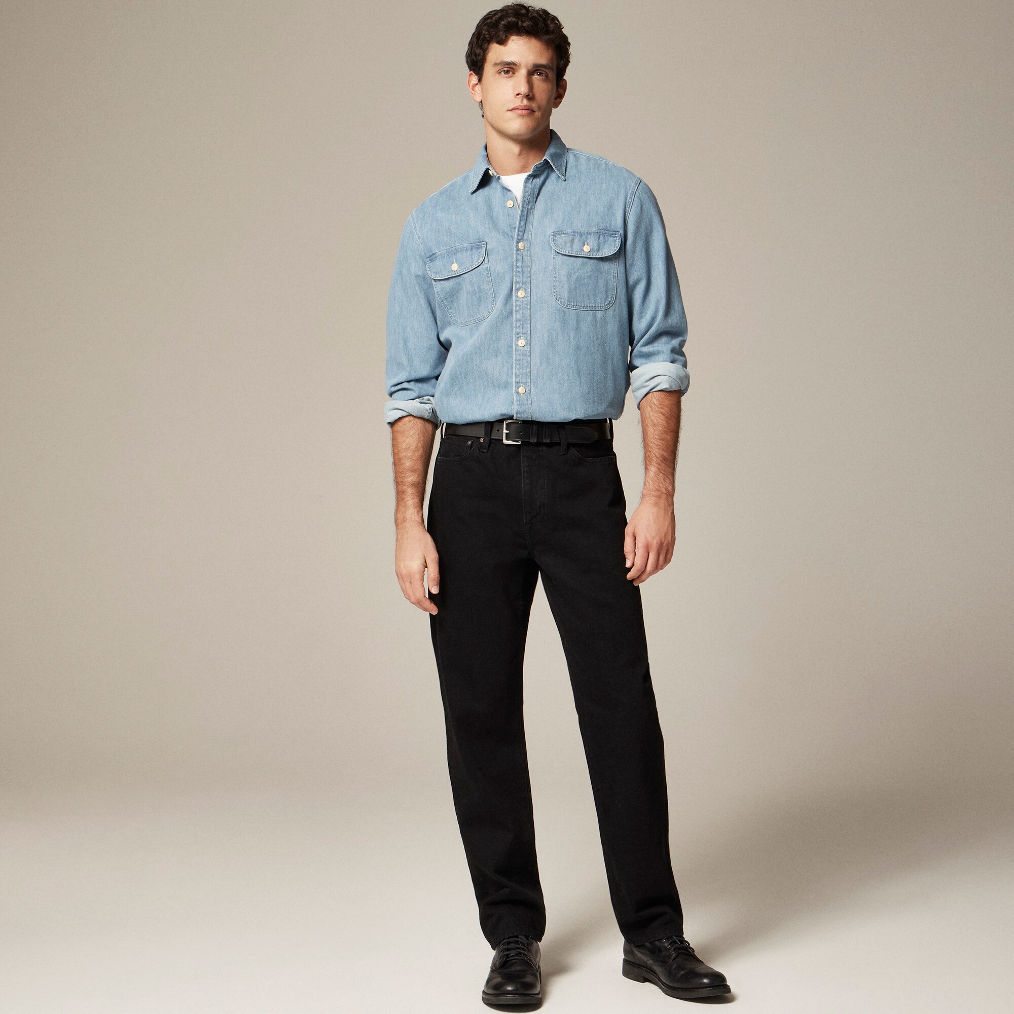 Classic jean in black rinse
