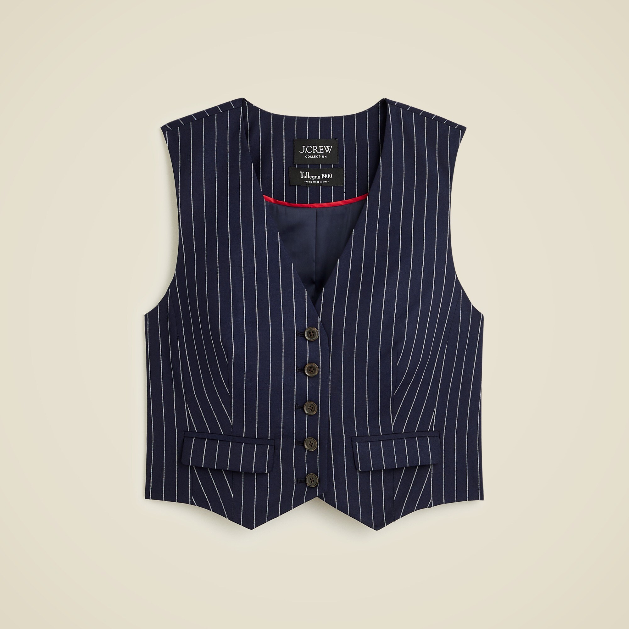 トップス ~50s French Black Chambray stripe Vest CC419_WZ4978?hei=1700&crop=0,0