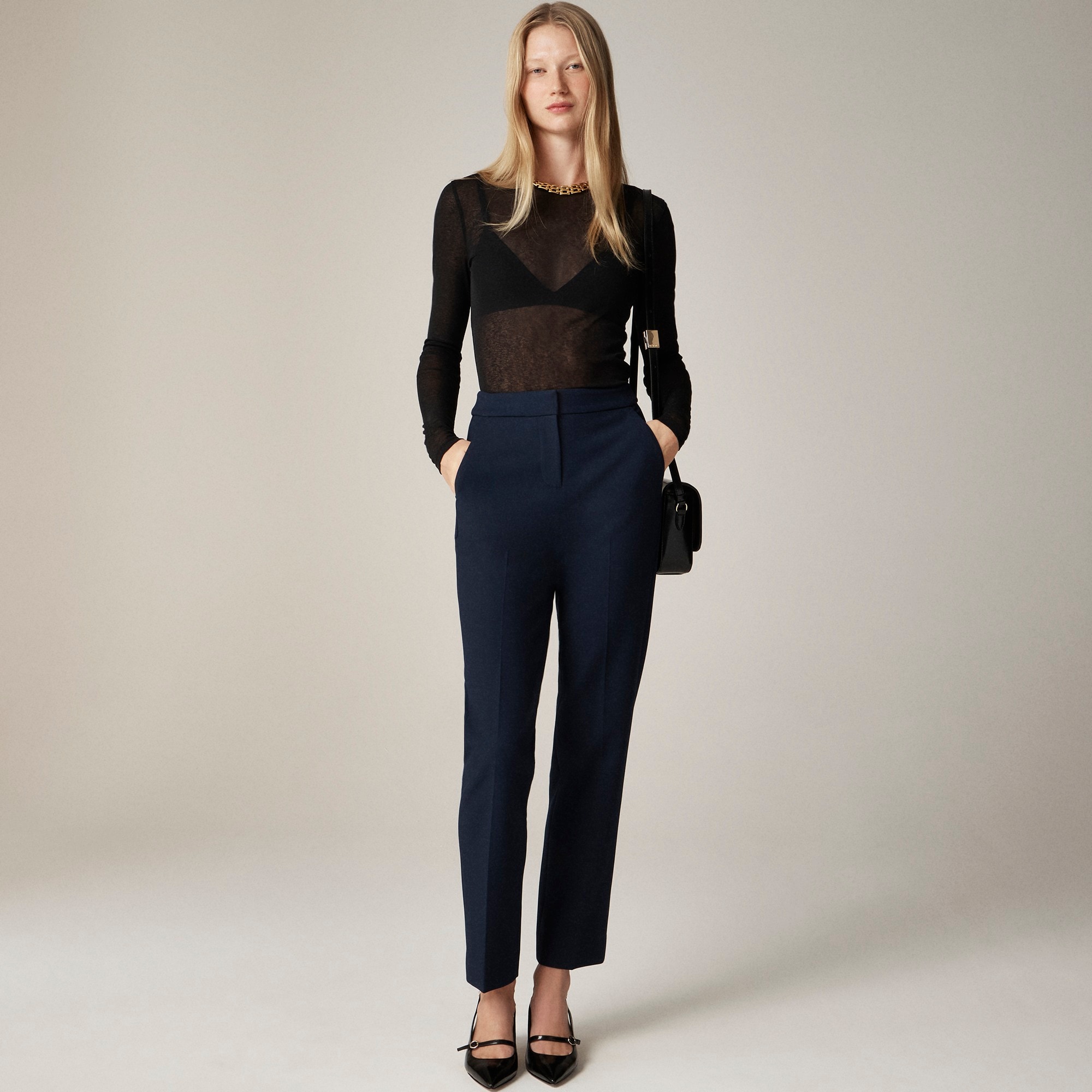 Kate straight-leg pant in four-season stretch